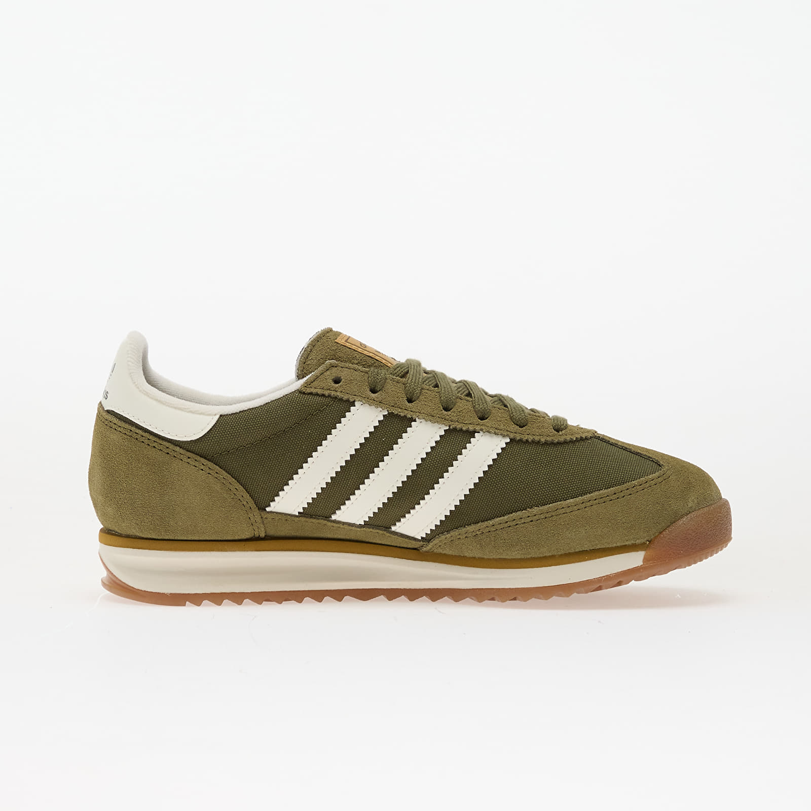 Chaussures et baskets homme adidas SL 72 Rs Focus Olive/ Off White/ Gold Beige