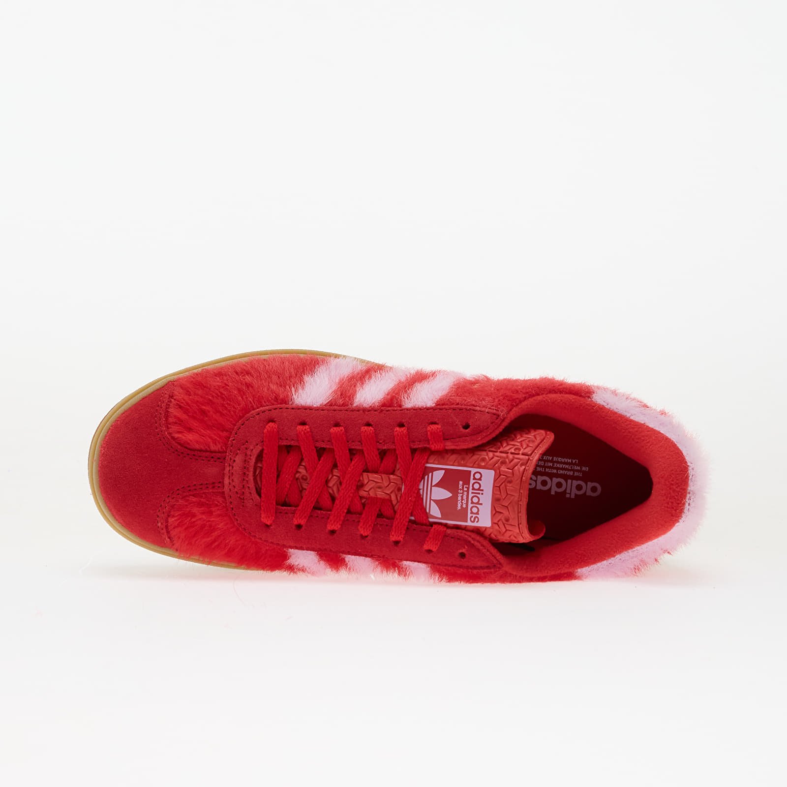 Dámské tenisky a boty adidas Gazelle Bold W Better Scarlet/ Bliss Lilac/ Gold Metallic