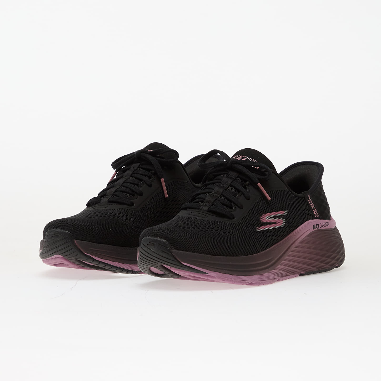 Dámské tenisky a boty Skechers Max Cushioning Elite 2.0 - So Black/ Mauve