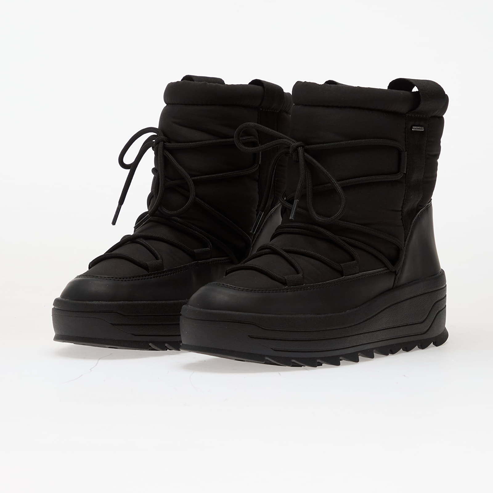 Dámské tenisky a boty Geox D Milleiny B Abx A - Nylon+Nbk Black