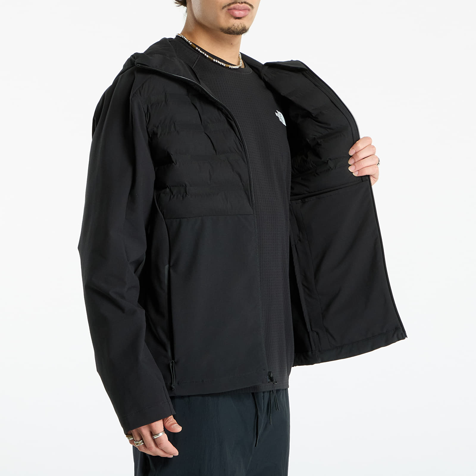 Vestes pour hommes The North Face M Mountain Athletics Cari Hooded Jacket TNF Black
