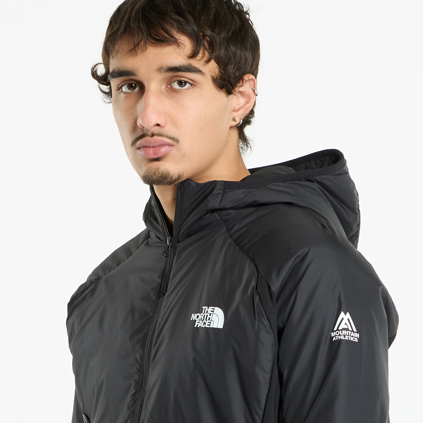 Vestes pour hommes The North Face M Mountain Athletics Insulated Hooded Ja TNF Black