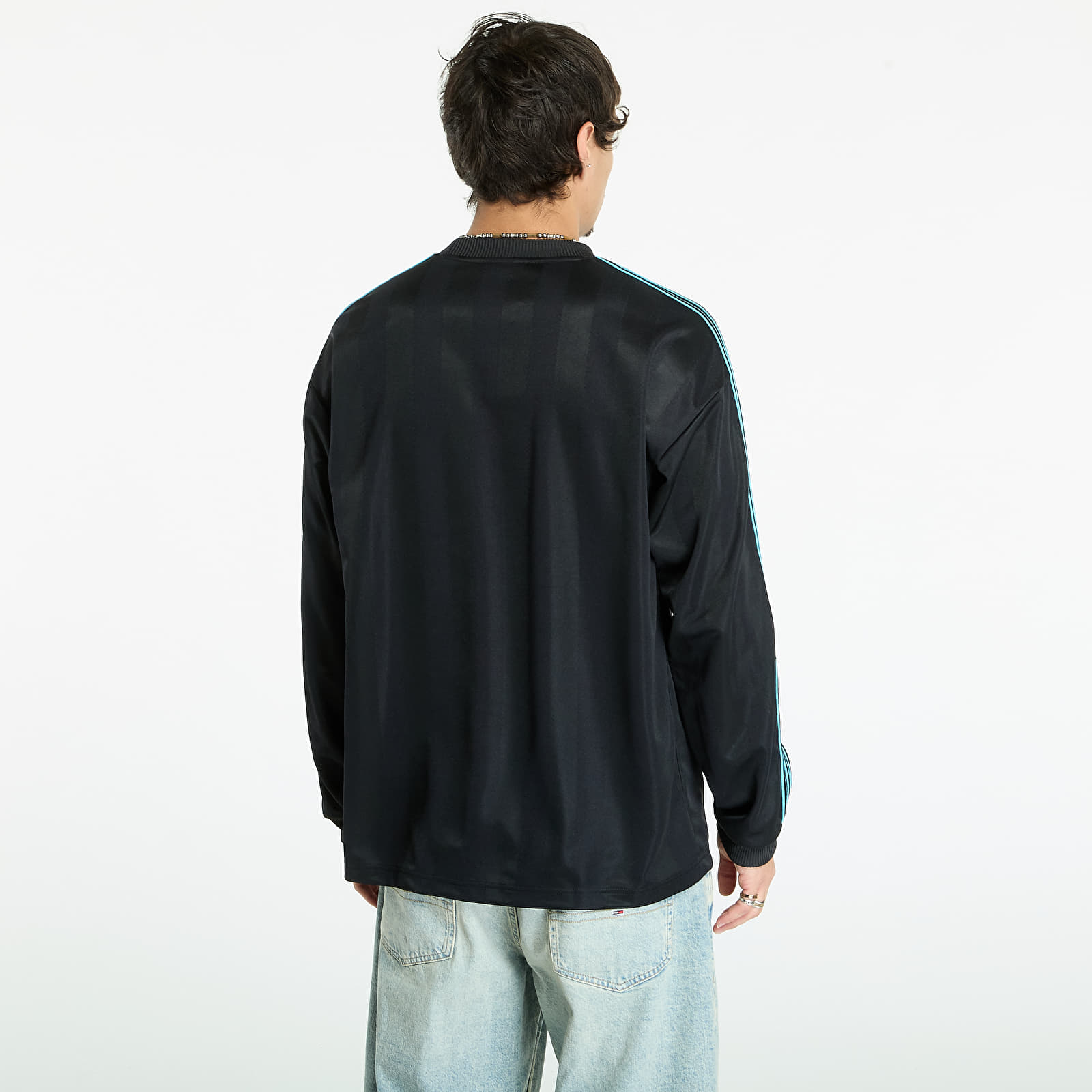Trikots für Männer adidas Long Sleeve Jersey Black