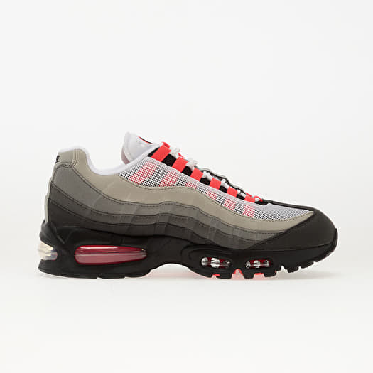 Nike Air Max 95 Big Bubble Black/ Solar Red-Medium Ash-Dk Pewter
