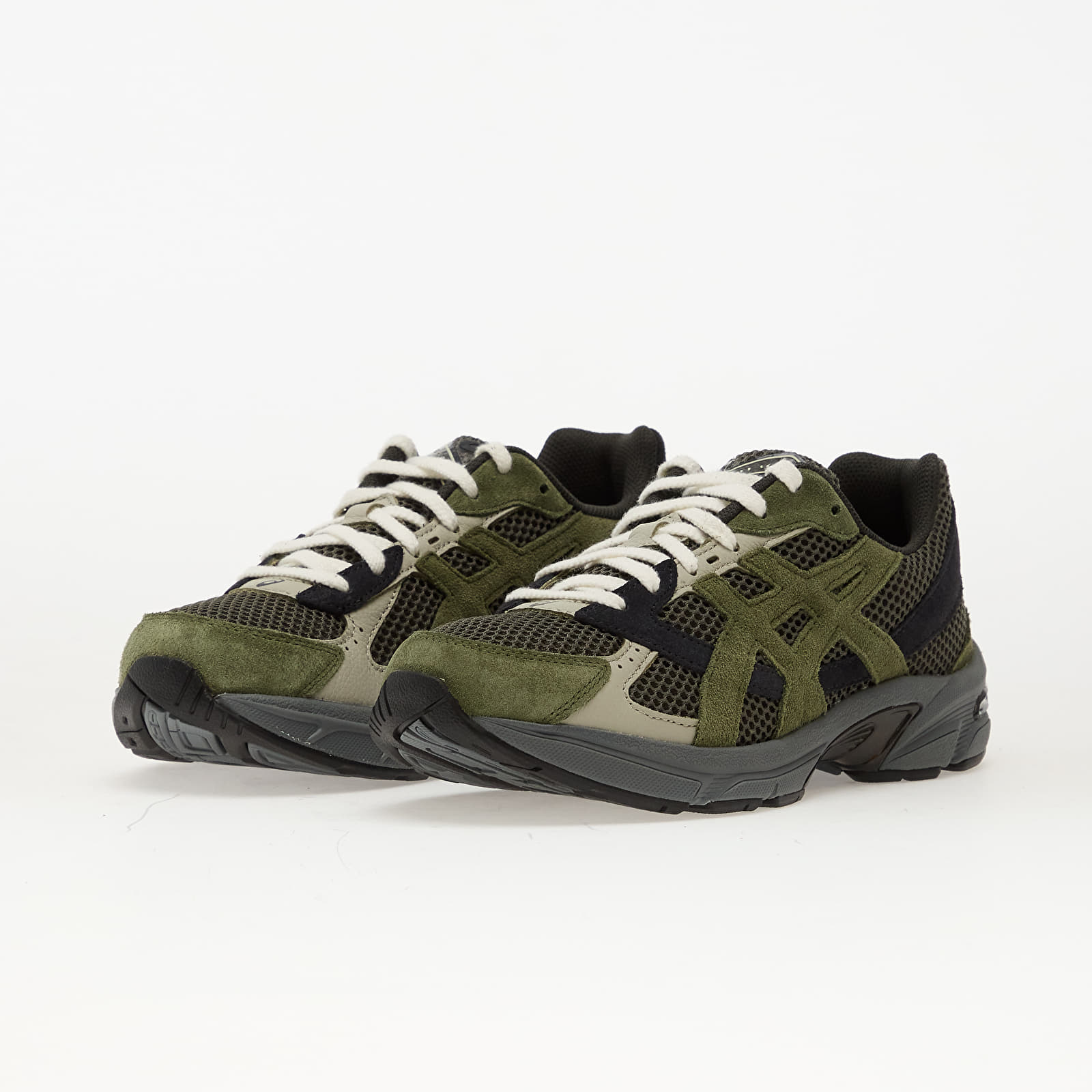 Joggesko og sko for menn Asics Gel-1130 Olive Canvas/ Smog Green