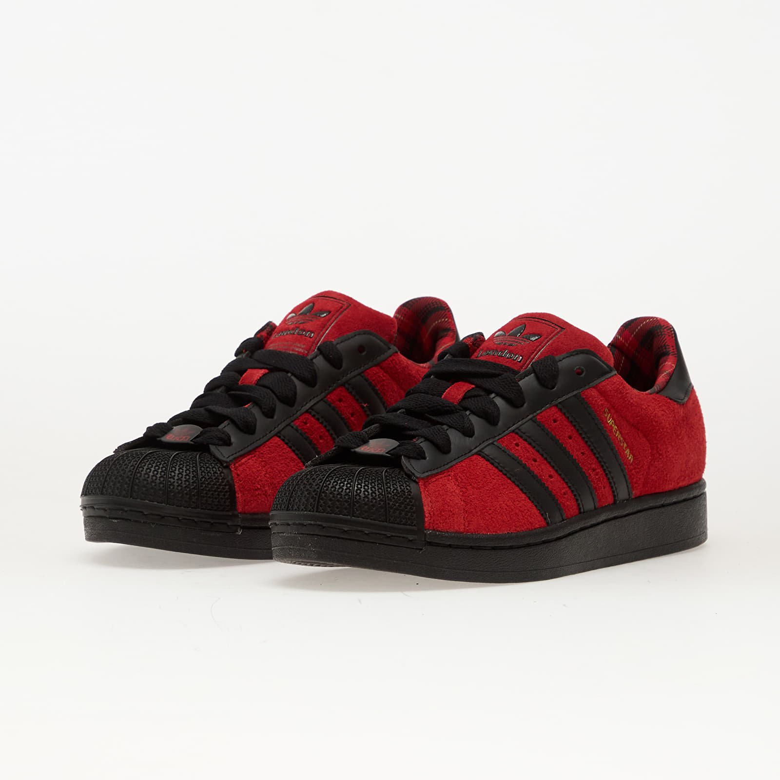 Turnschuhe und Schuhe für Männer adidas Superstar II Better Scarlet/ Core Black/ Mate Gold