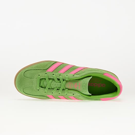adidas gazelle silver green womens adidas Gazelle Bold Green Lucid Pink – GlobalSneakers main image 0