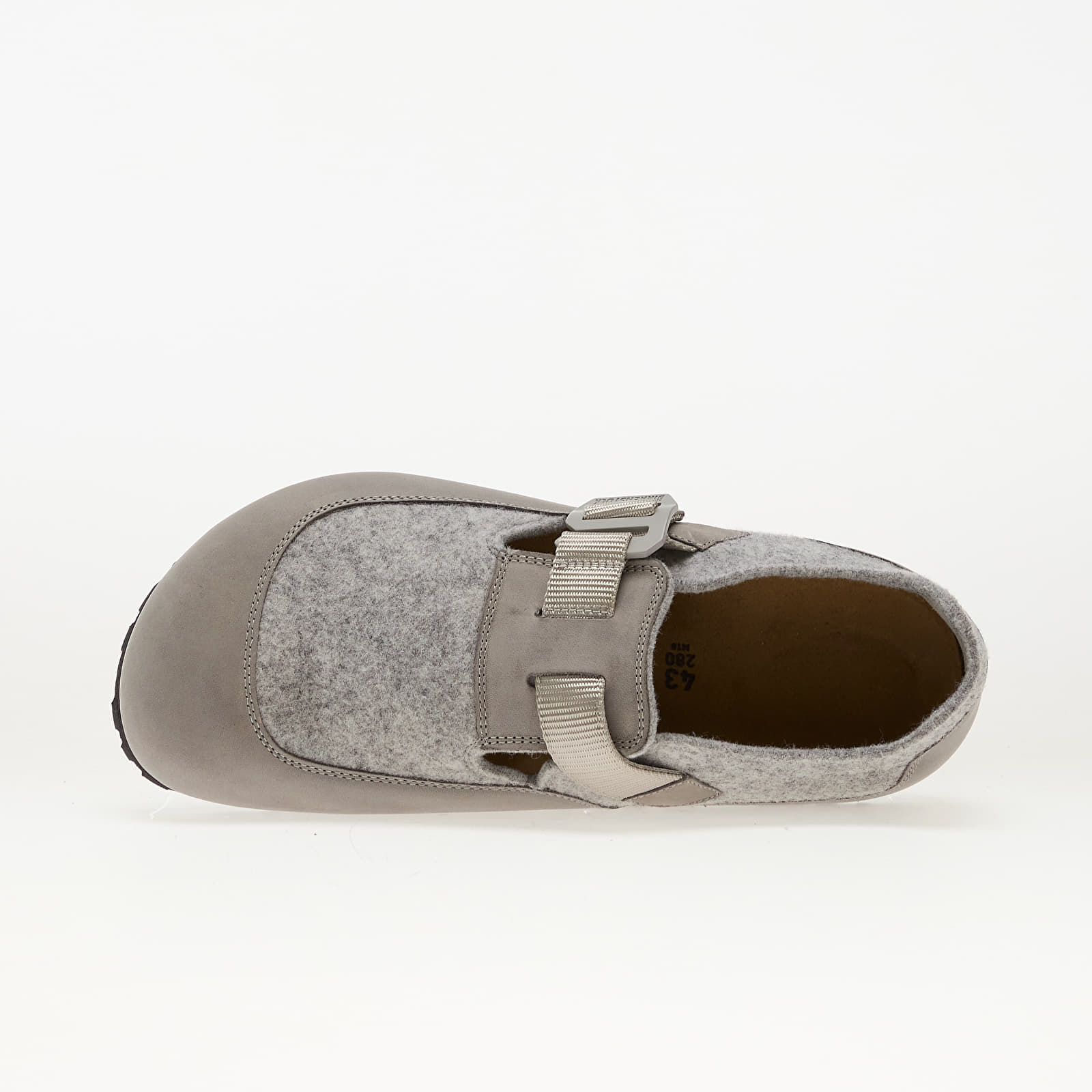 Чоловіче взуття Birkenstock London Nova Felt Leather/ Textile/ Felt Stone Coin
