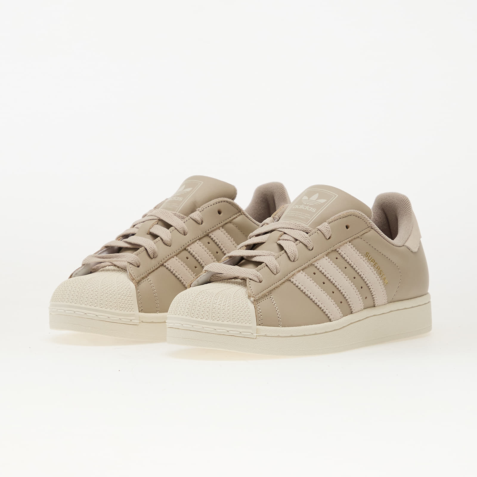 Sneakers und Schuhe für Frauen adidas Superstar II W Wonder Beige/ Aluminium/ Off White