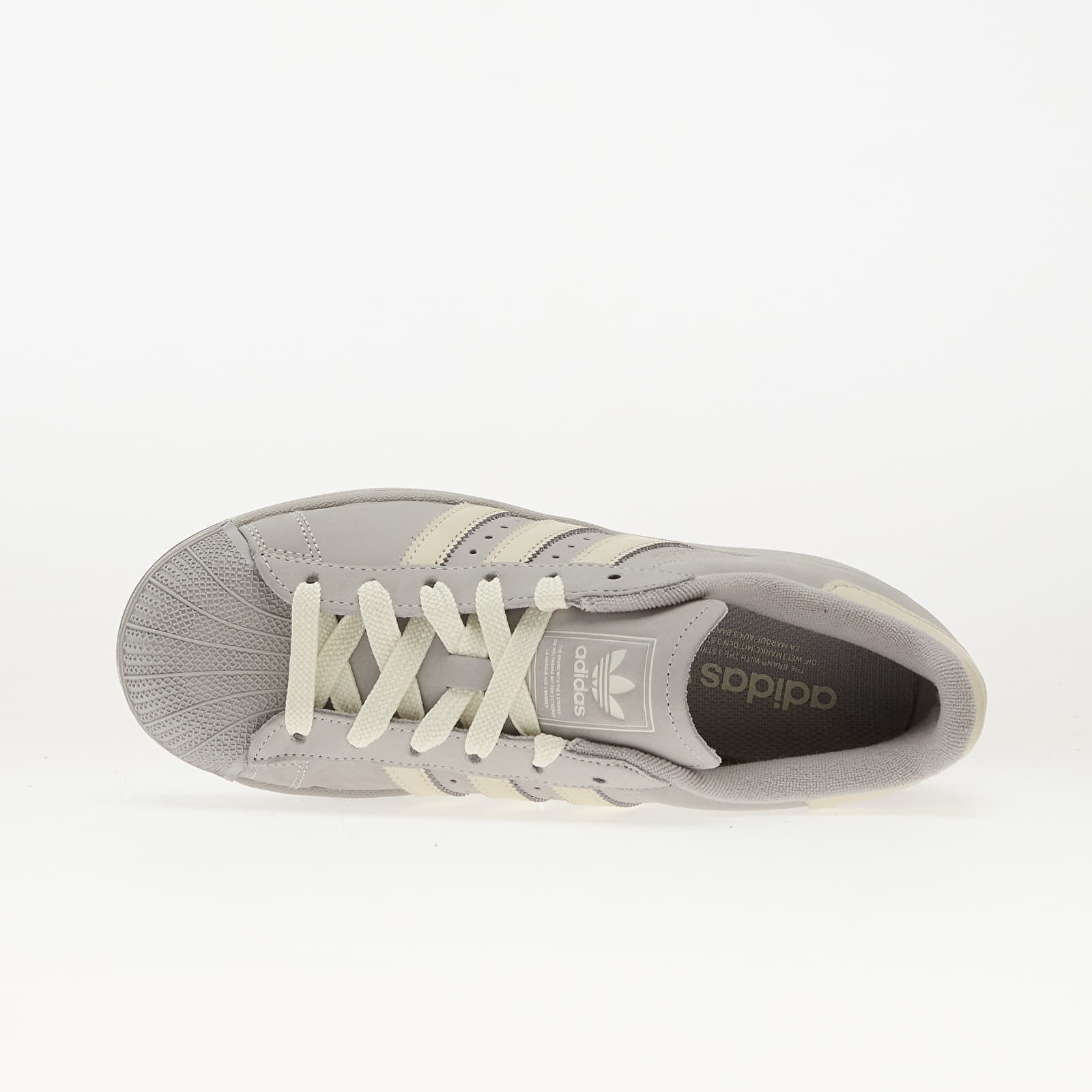 Sneakers und Schuhe für Frauen adidas Superstar II W Grey Three/ Off White/ Grey Three