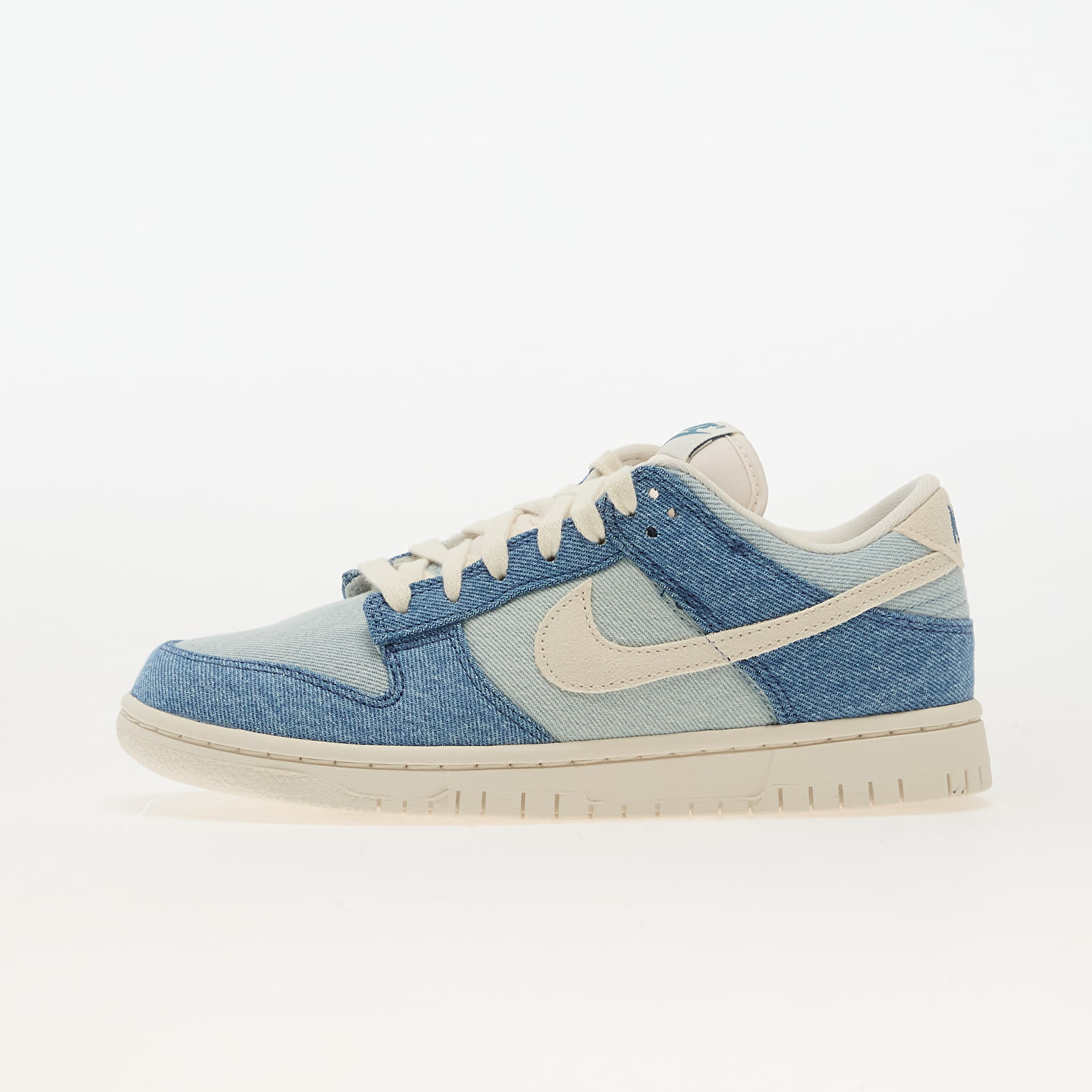 Sneakers und Schuhe für Frauen Nike Wmns Dunk Low Smokey Blue/ Pale Ivory-Denim Turq-Ochre-Barely Volt