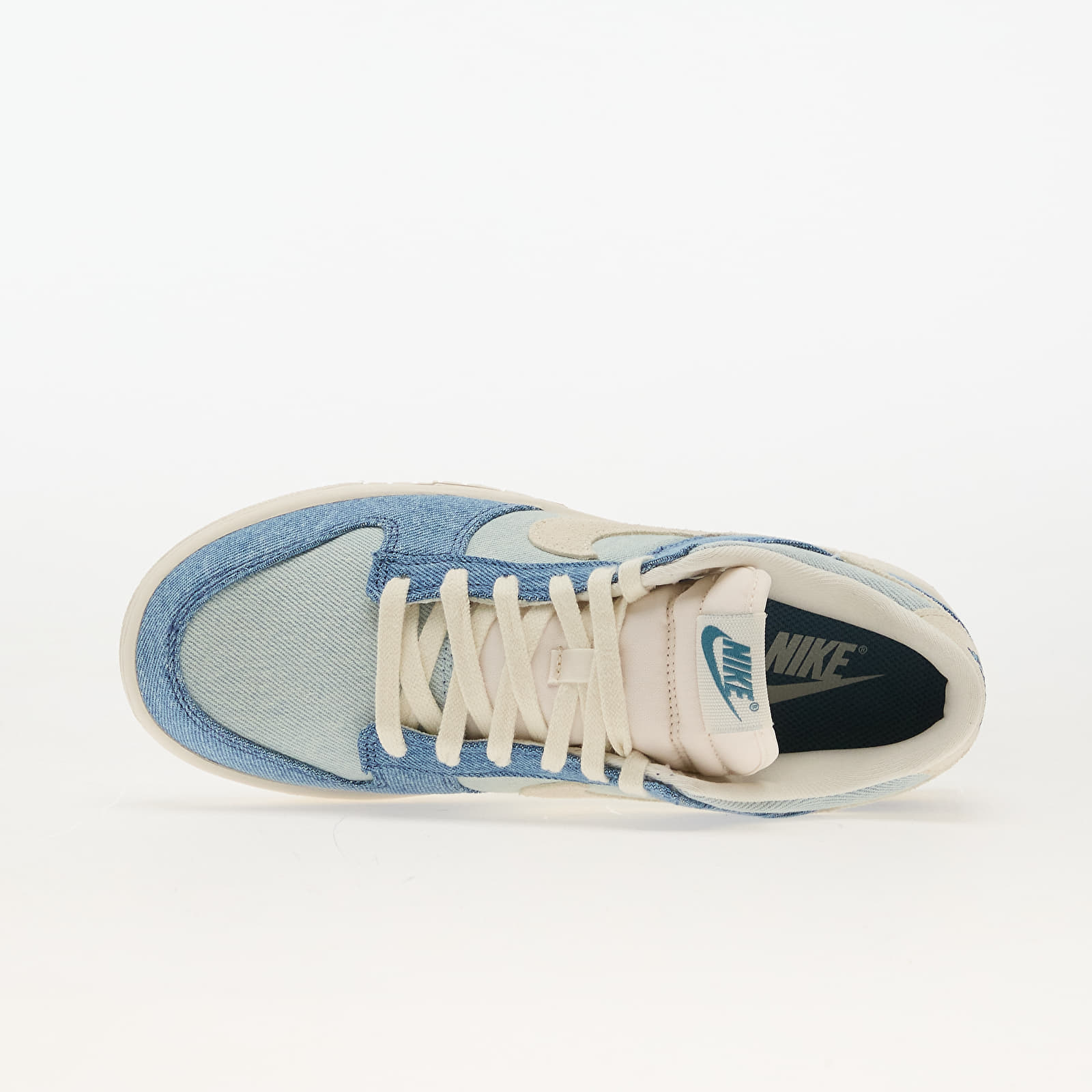 Sneakers und Schuhe für Frauen Nike Wmns Dunk Low Smokey Blue/ Pale Ivory-Denim Turq-Ochre-Barely Volt