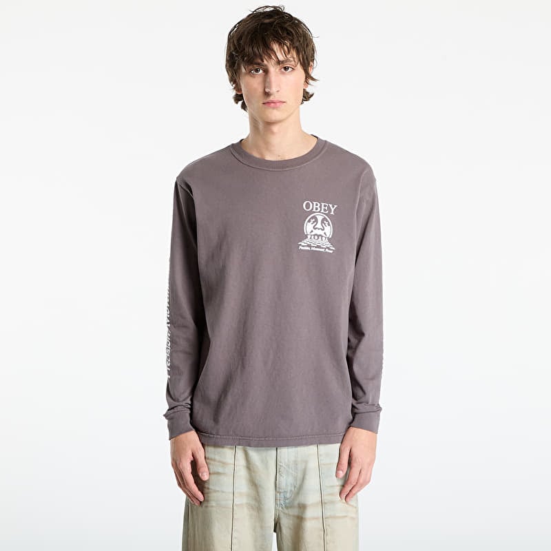 T-shirt OBEY Precision Pigment Dusty Black
