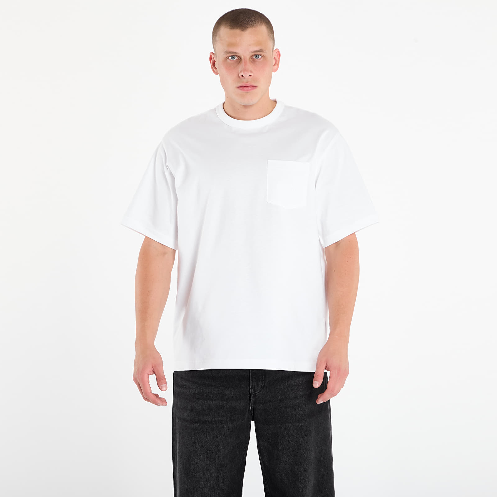 T-Shirts The North Face M Dome Relaxed Ss Pocket Tee TNF White