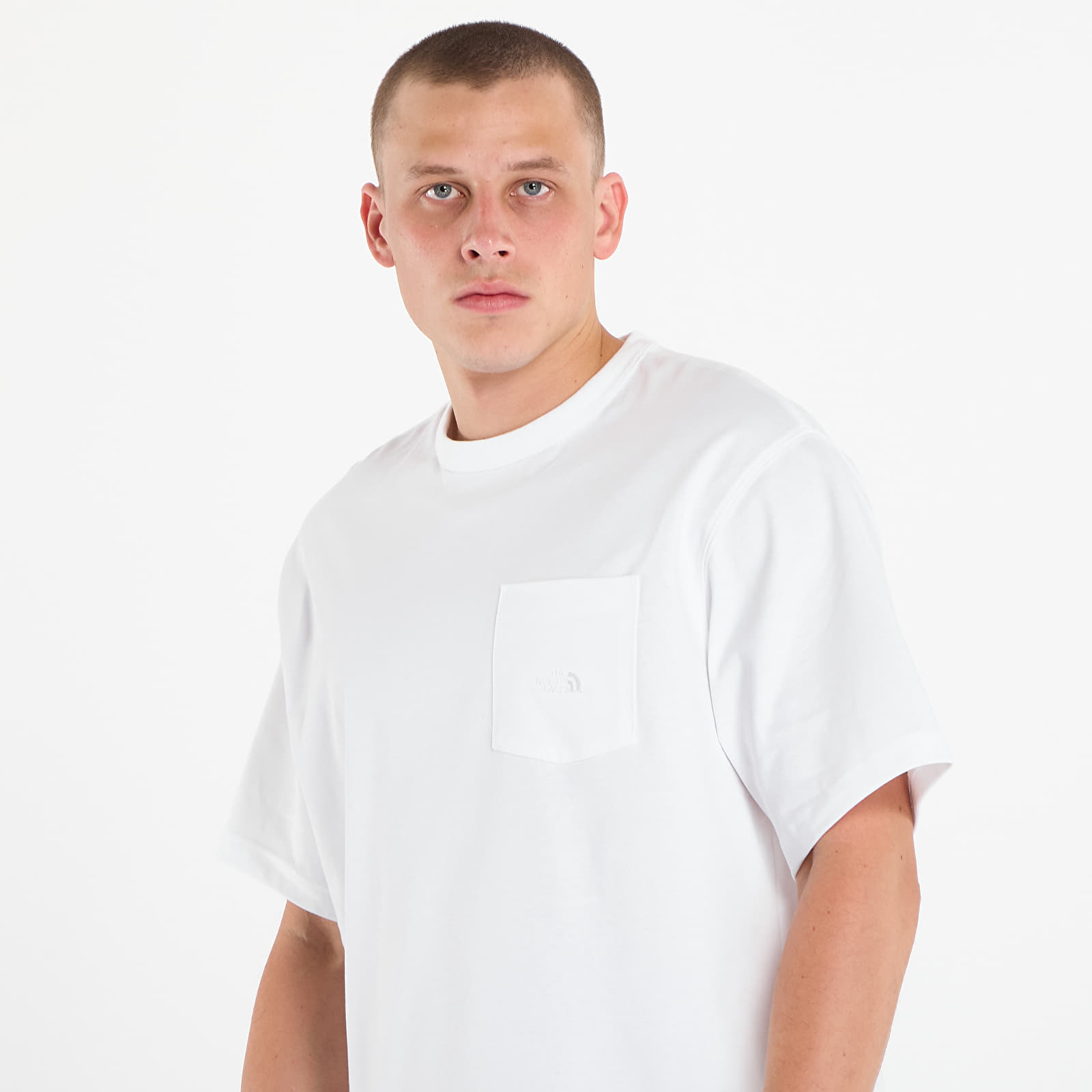 T-Shirts The North Face M Dome Relaxed Ss Pocket Tee TNF White