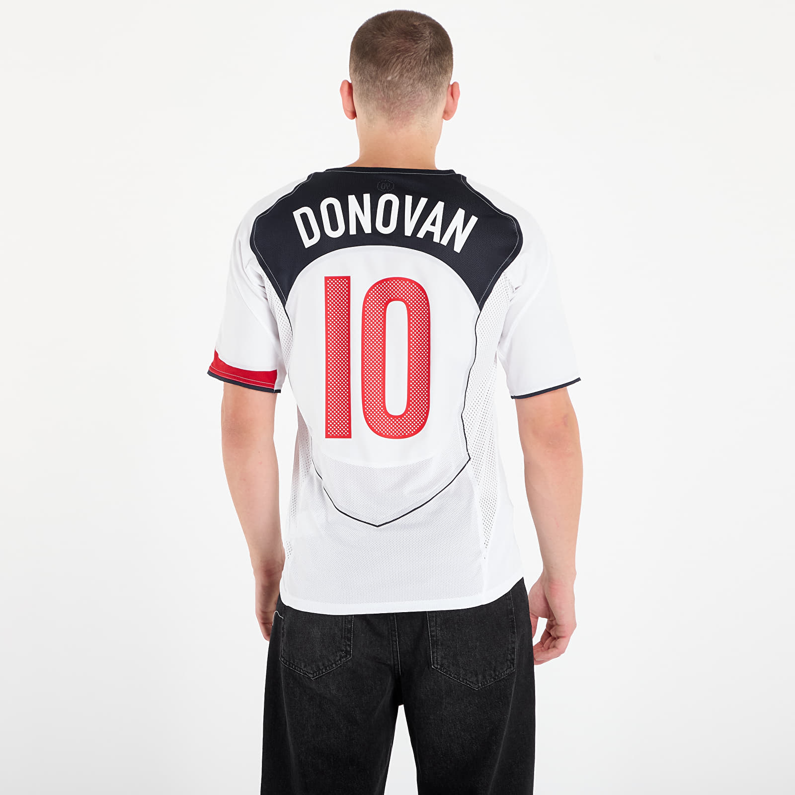 Herretrøyer Nike Landon Donovan USMNT 2004 Total 90 Reissue Men's Nike Soccer Replica Jersey White/ College Navy/ University Red