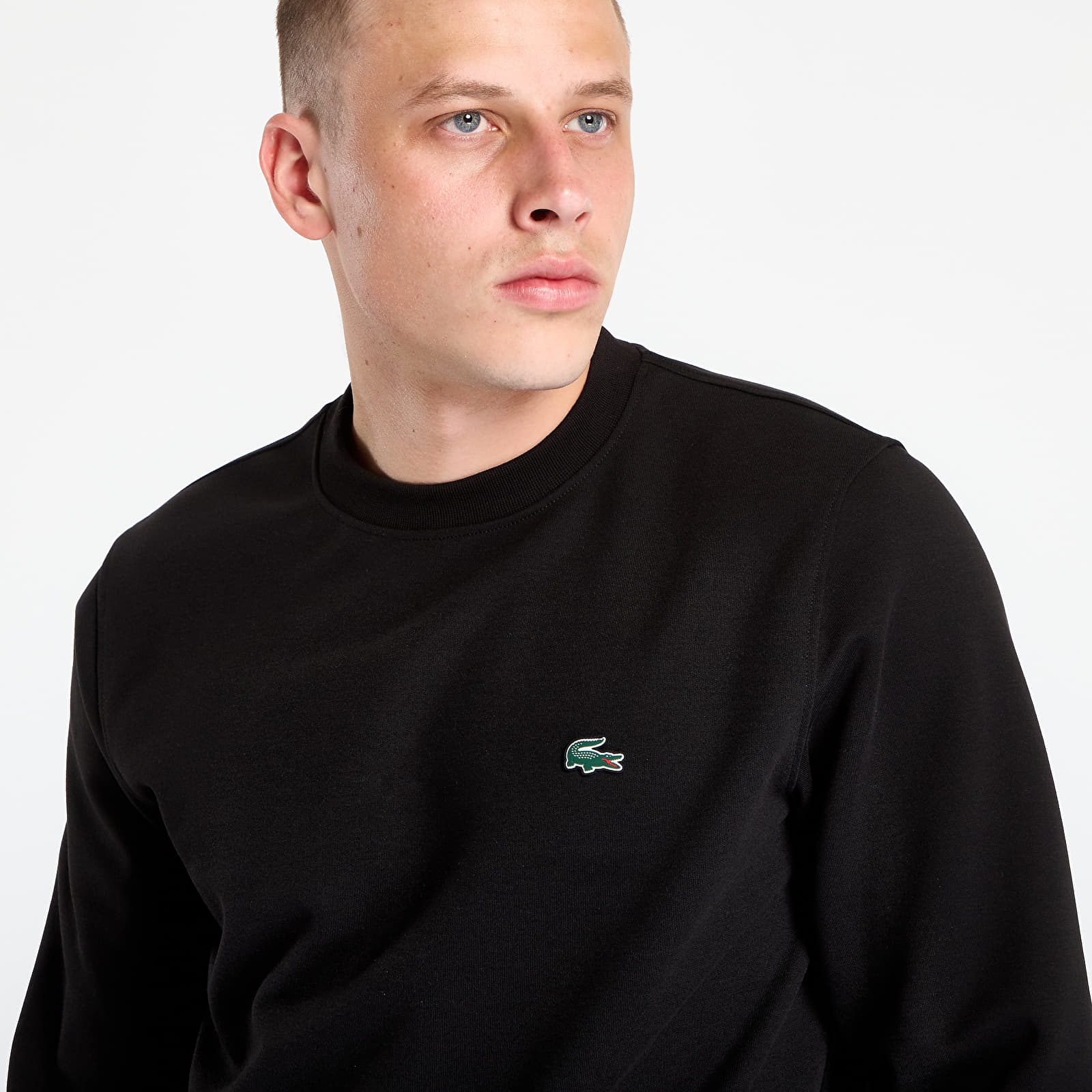 Sweatshirts LACOSTE Men's Sweatshirt Black