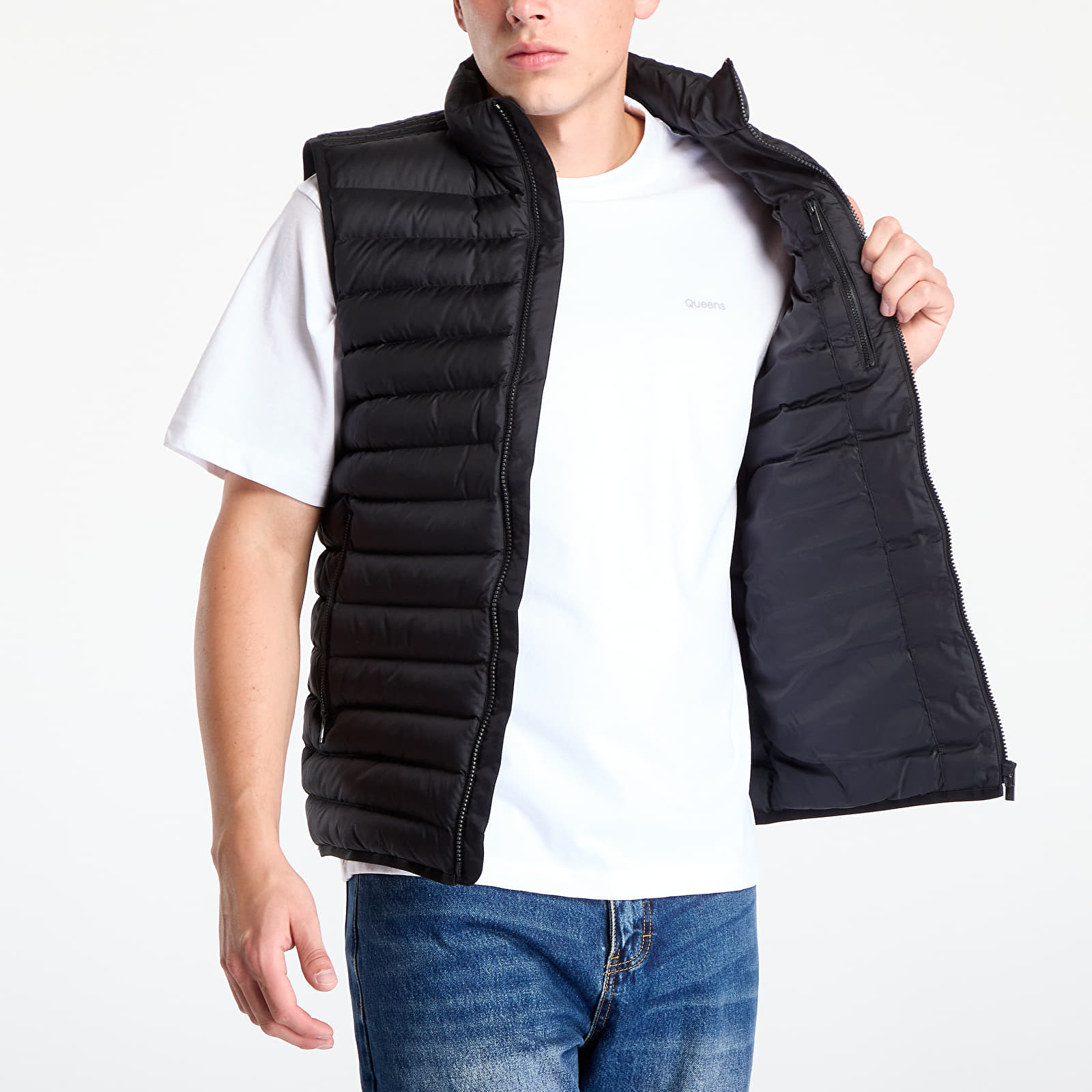 Pánské vesty adidas Padded Vest Black