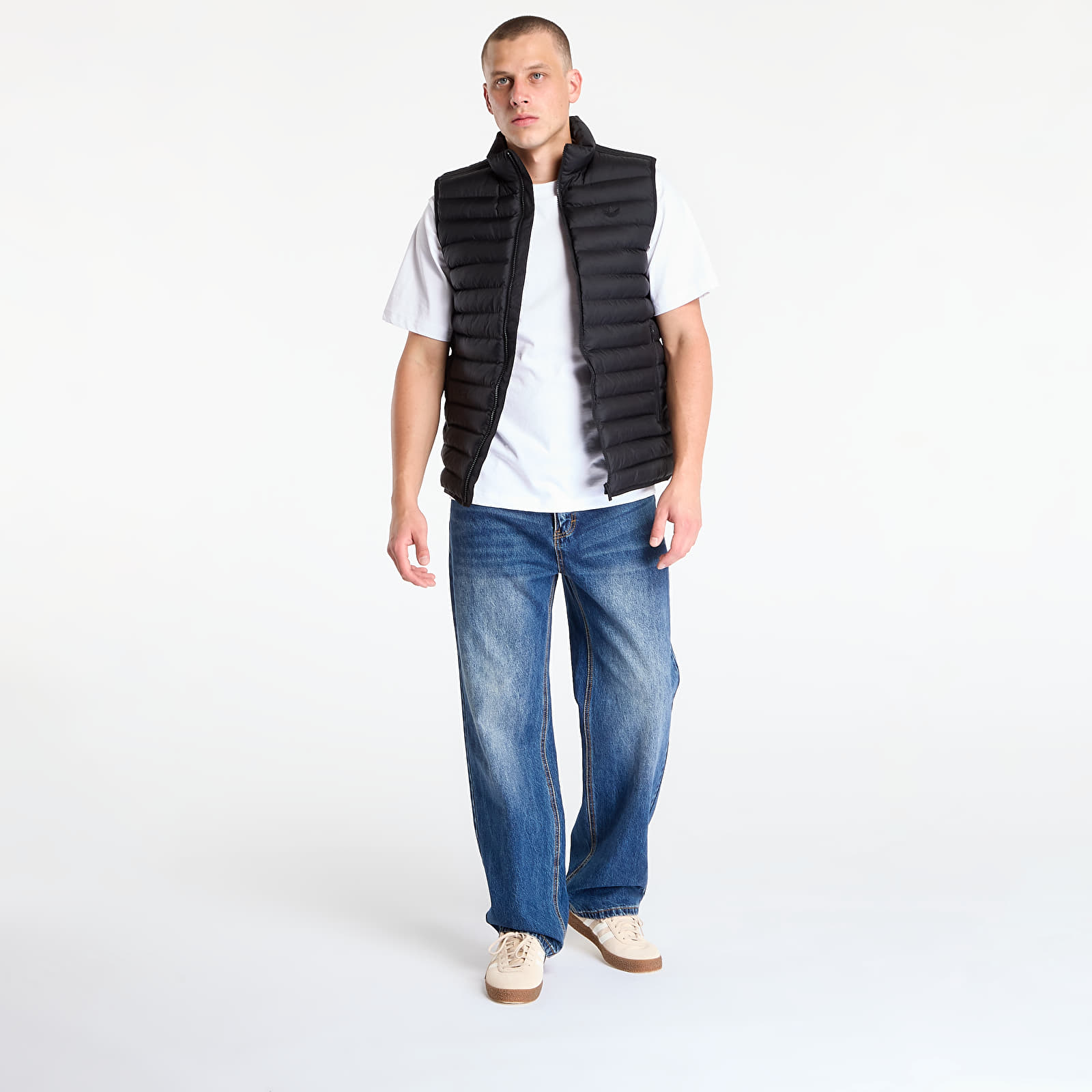 Pánské vesty adidas Padded Vest Black