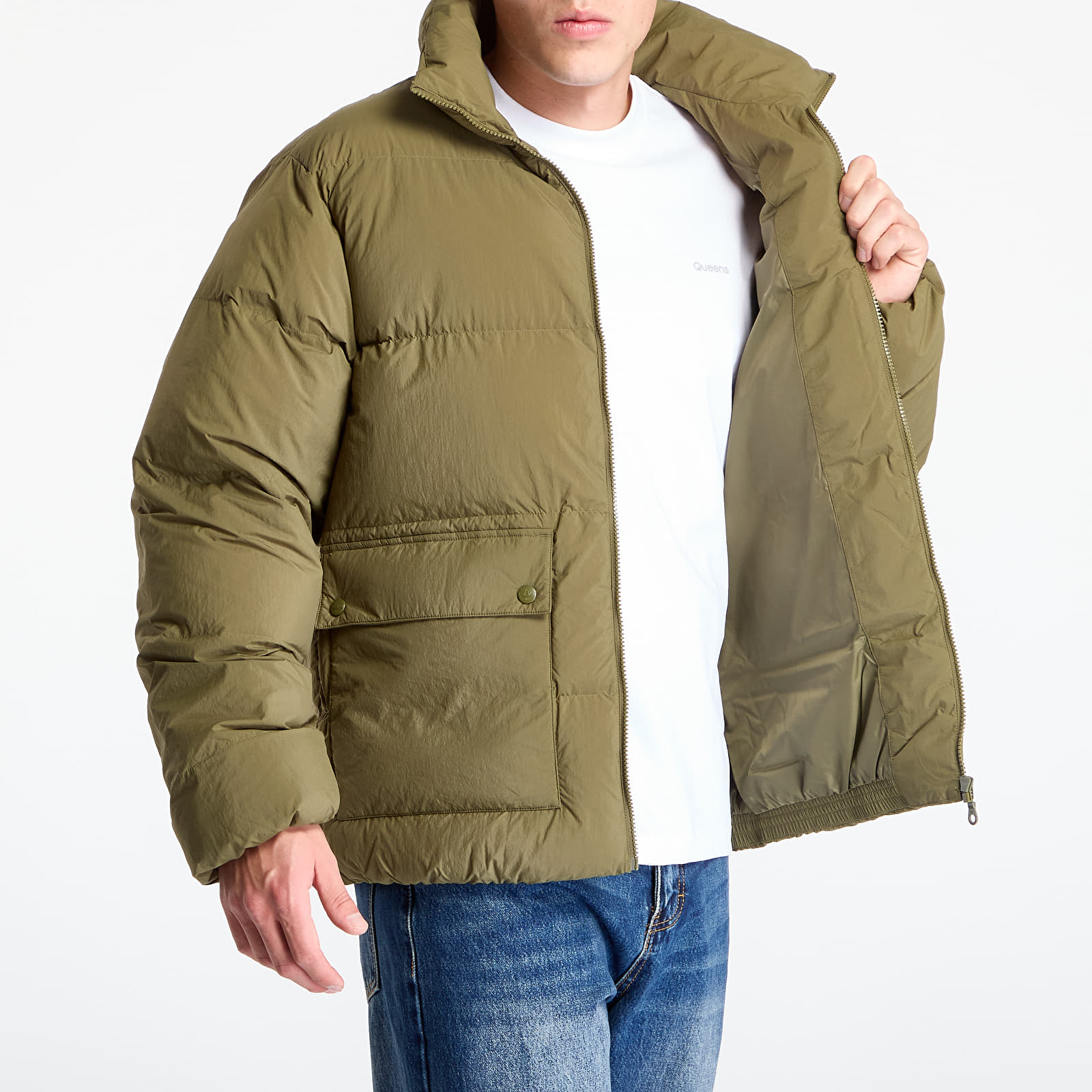 Куртки adidas Originals Synthetic Down Puffer Focus Olive