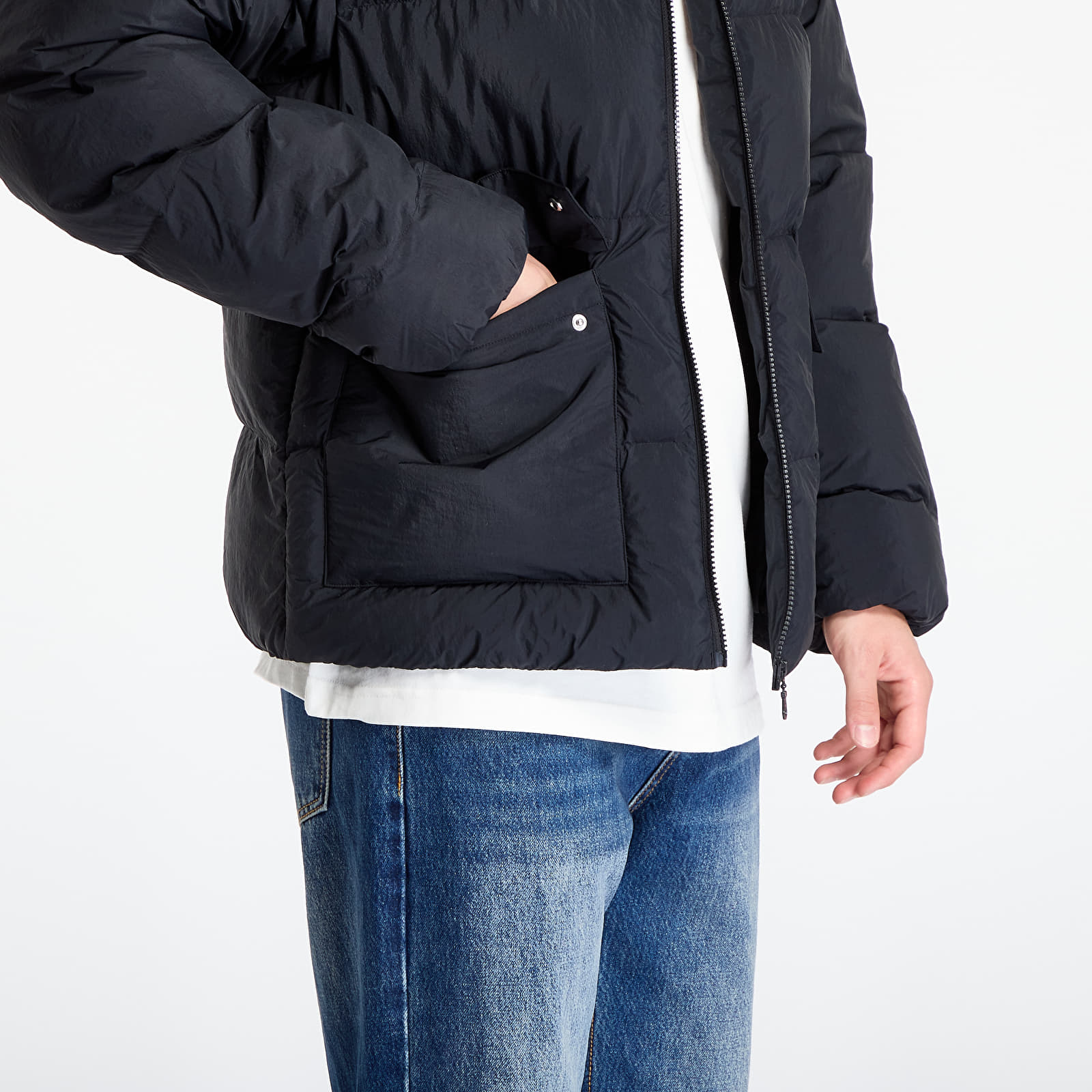 Pánské péřové bundy adidas Originals Synthetic Down Puffer Black
