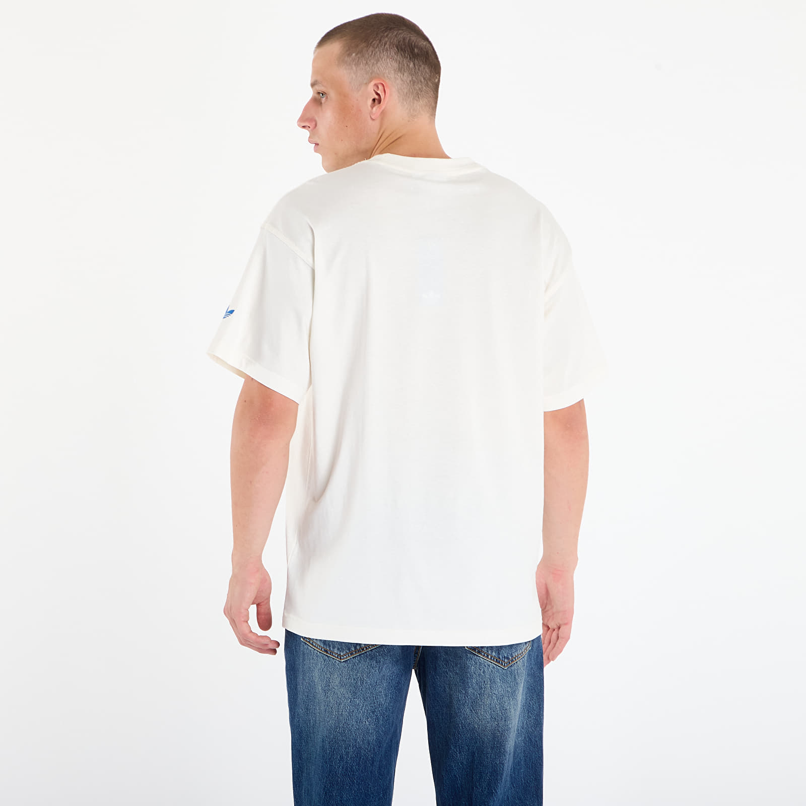 Magliette da uomo adidas Stuff Tee Off White
