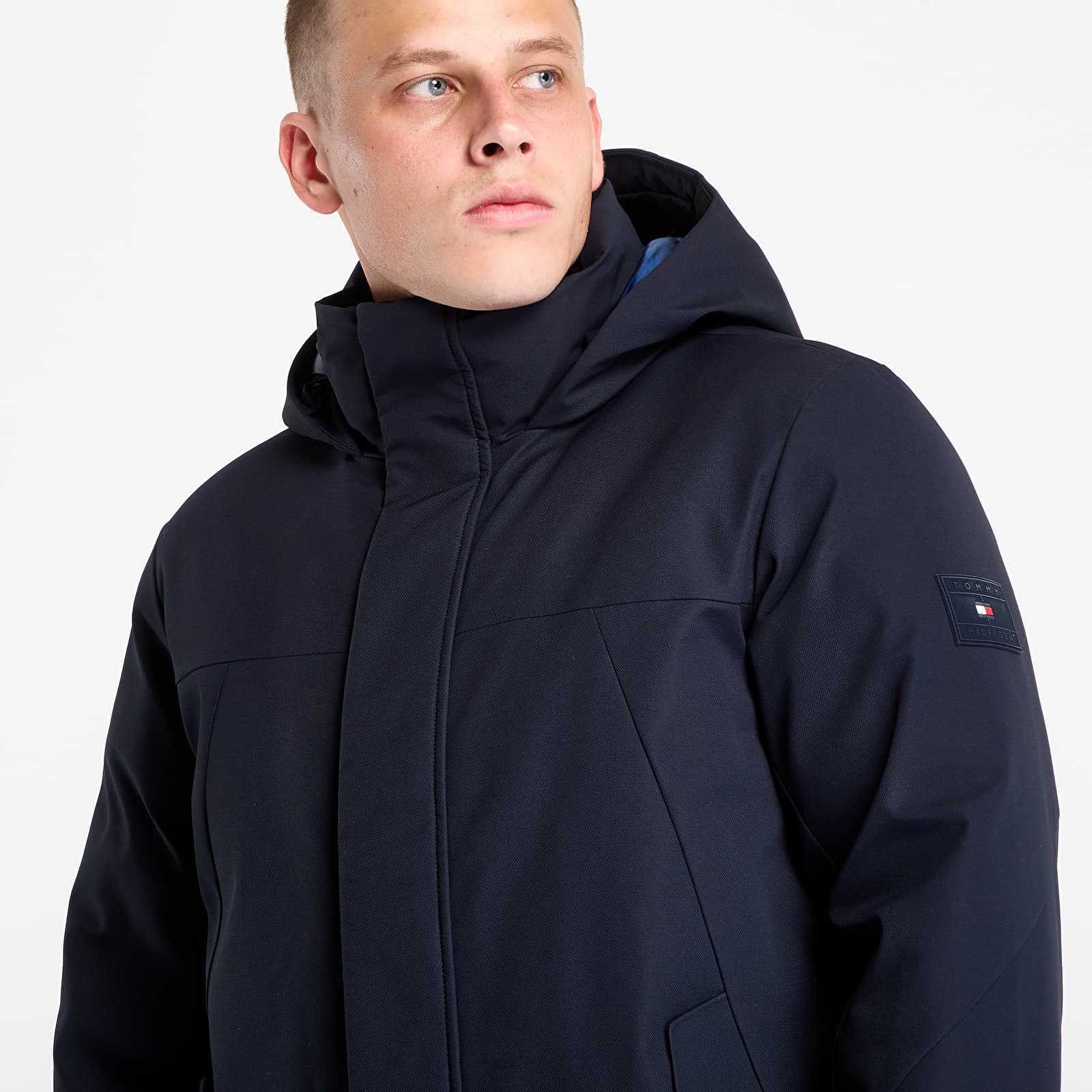 Куртки Tommy Hilfiger Tech Hooded Padded Parka Desert Sky