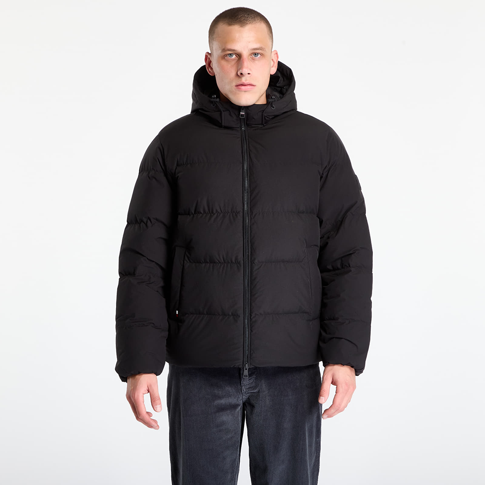 Куртки Tommy Hilfiger Down Hooded Puffer Jacket Black
