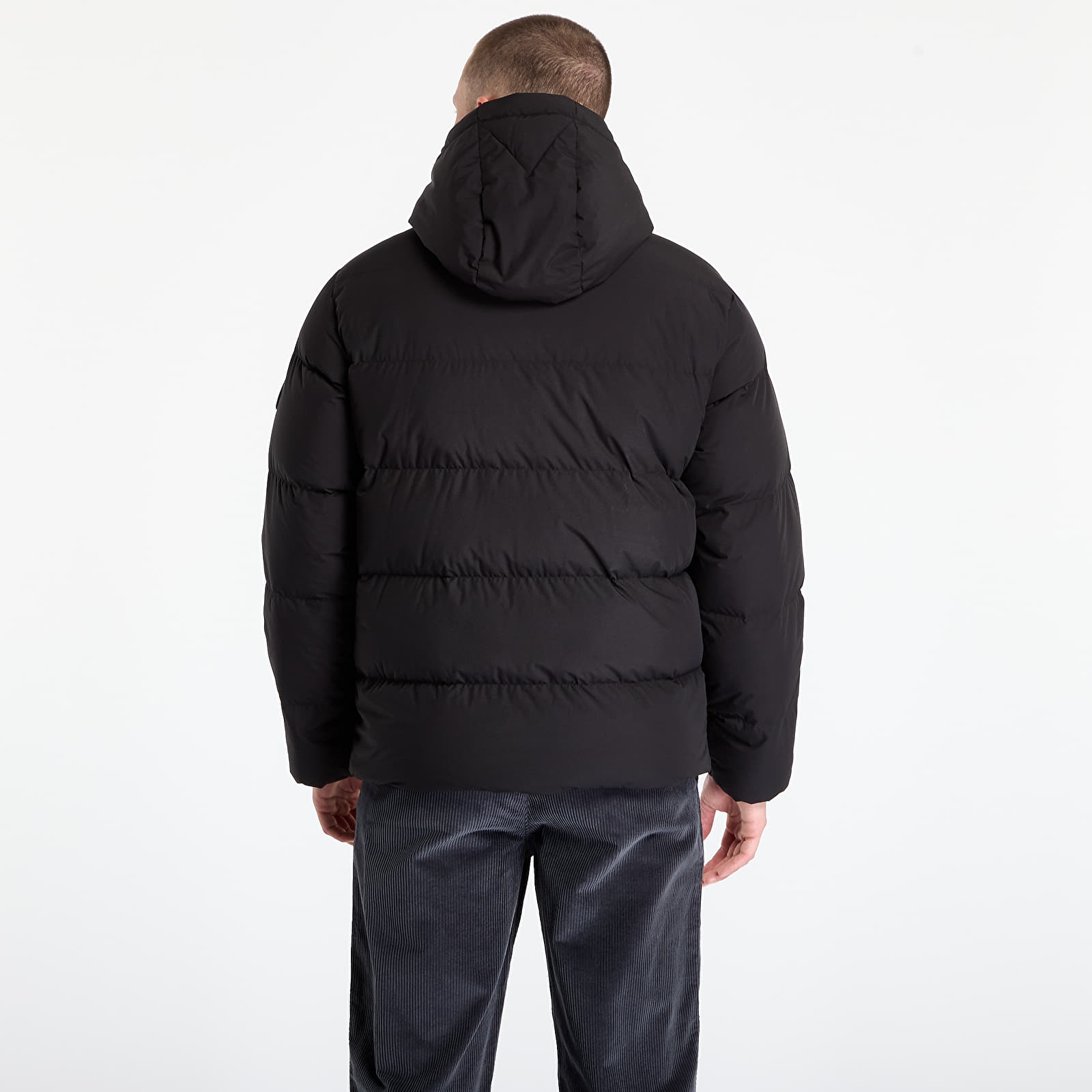 Куртки Tommy Hilfiger Down Hooded Puffer Jacket Black