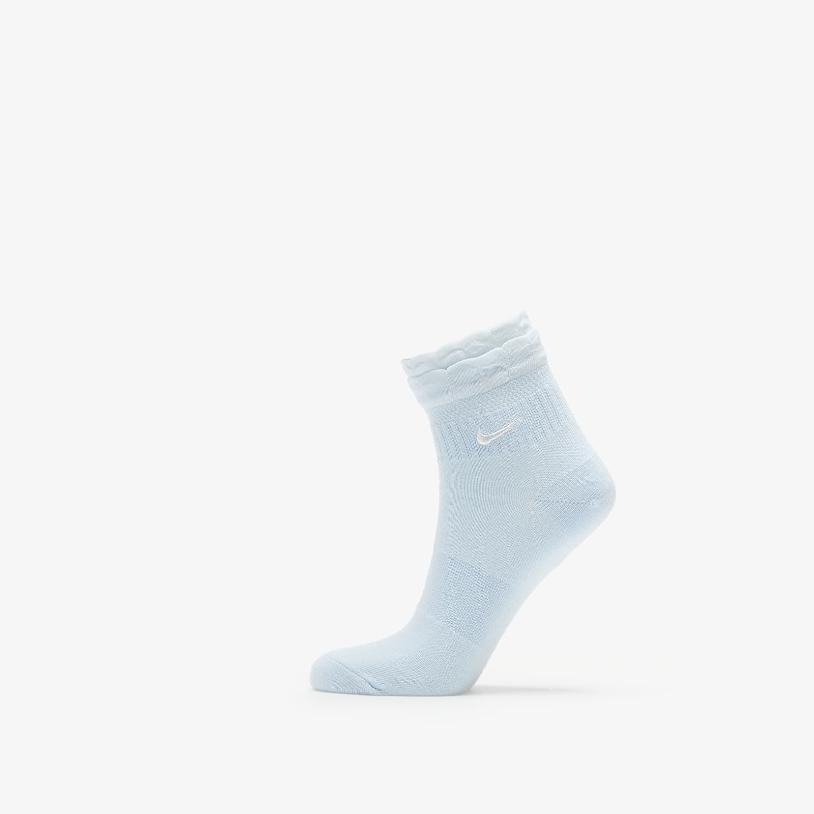 Nike Women's Artist Collection Ankle Socks 1-Pack Blue Tint/ Summit White M