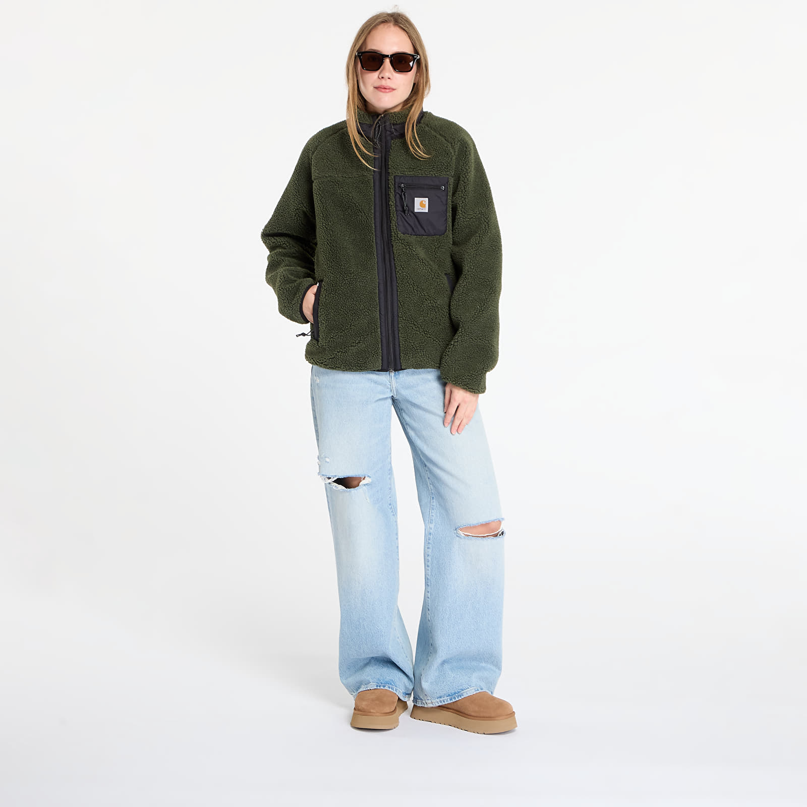 Herrenjacken Carhartt WIP Prentis Liner UNISEX Opuntia/ Black