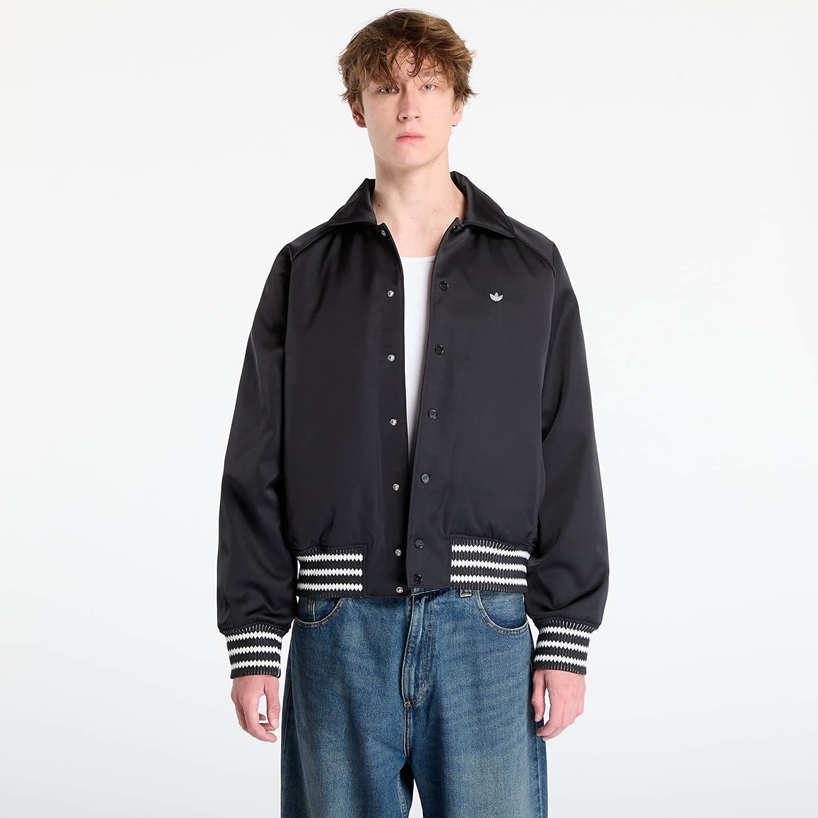 Pánské bundy adidas Premium Bomber Jacket Black