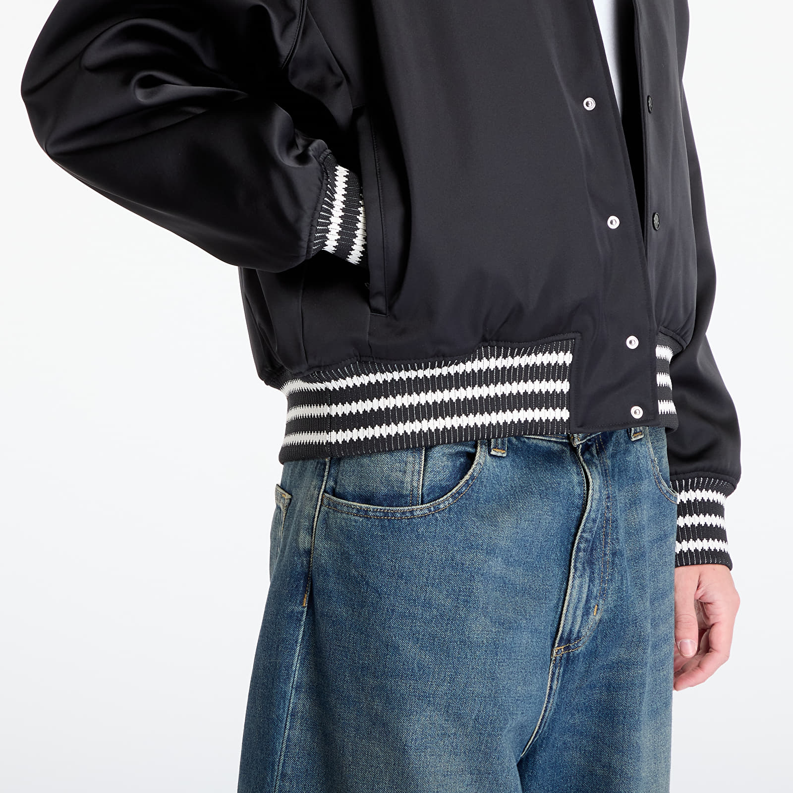 Pánské bundy adidas Premium Bomber Jacket Black