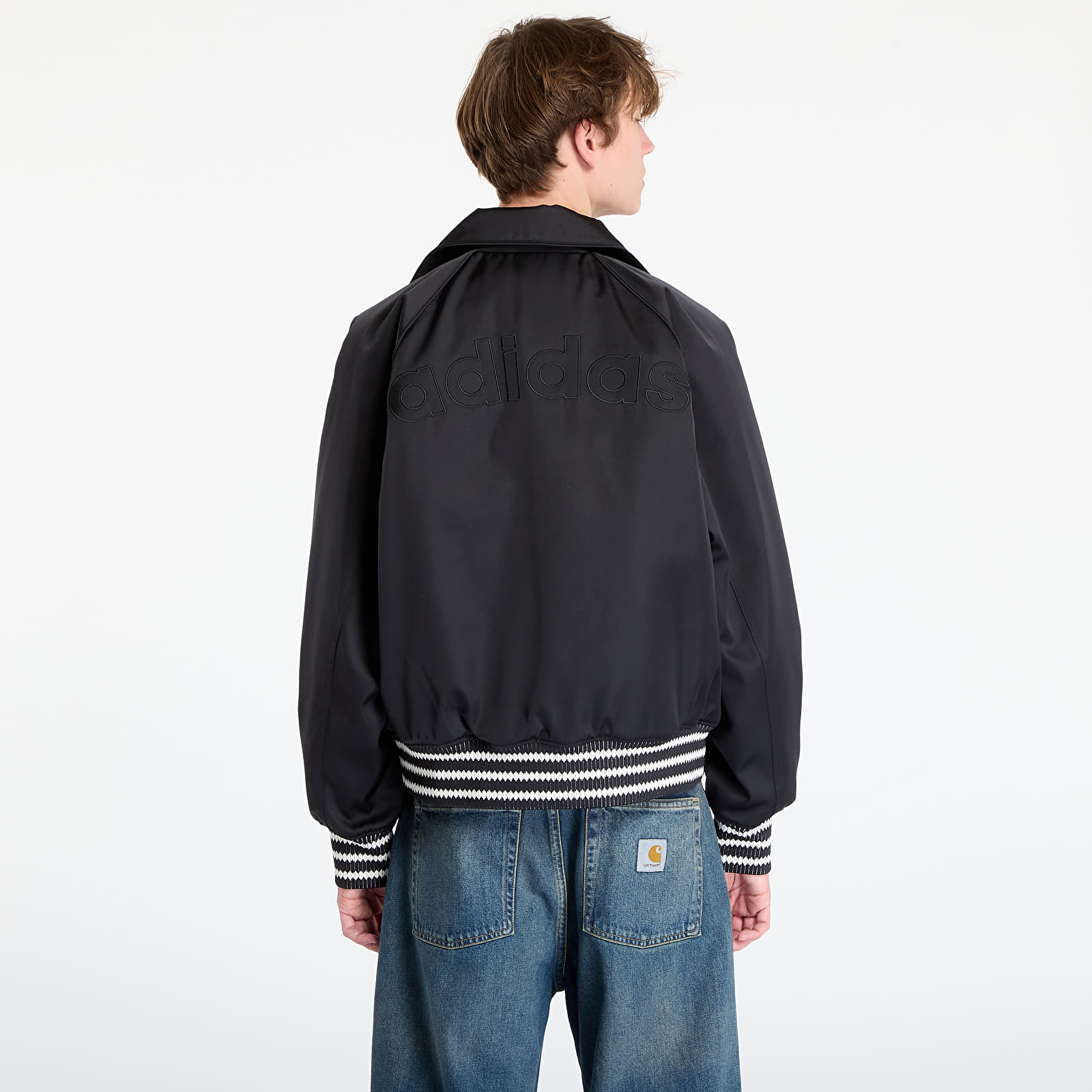 Pánské bundy adidas Premium Bomber Jacket Black