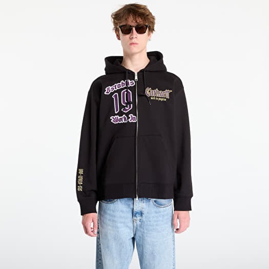 Sweatshirt Carhartt WIP Hooded Dual Sweat Jacket UNISEX Black