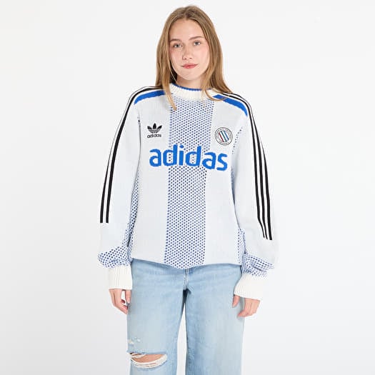 adidas Adicolor Blokecore Longsleeves Light Weight Pullover UNISEX White