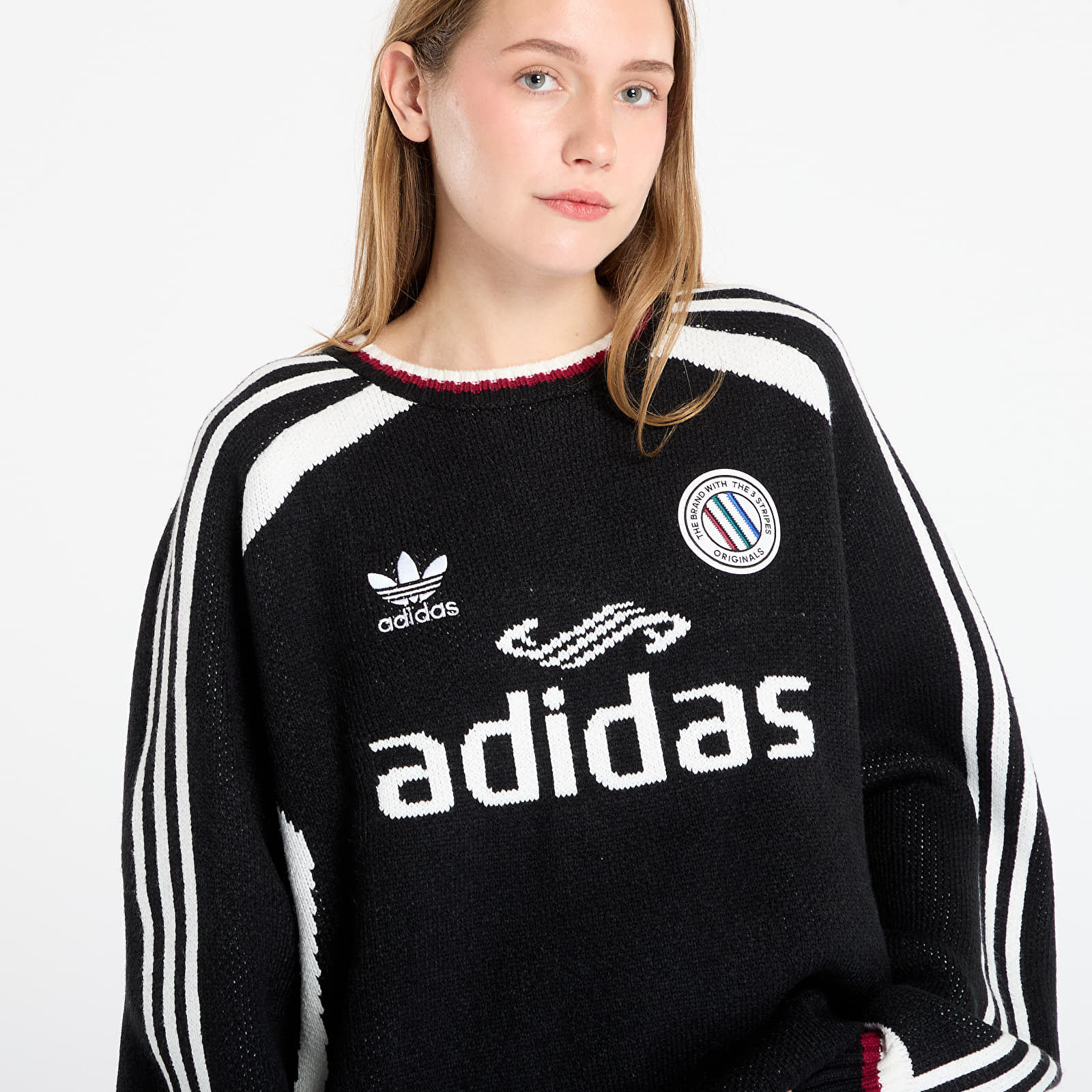 Мужские худи adidas Adicolor Blokecore Pullover UNISEX Black