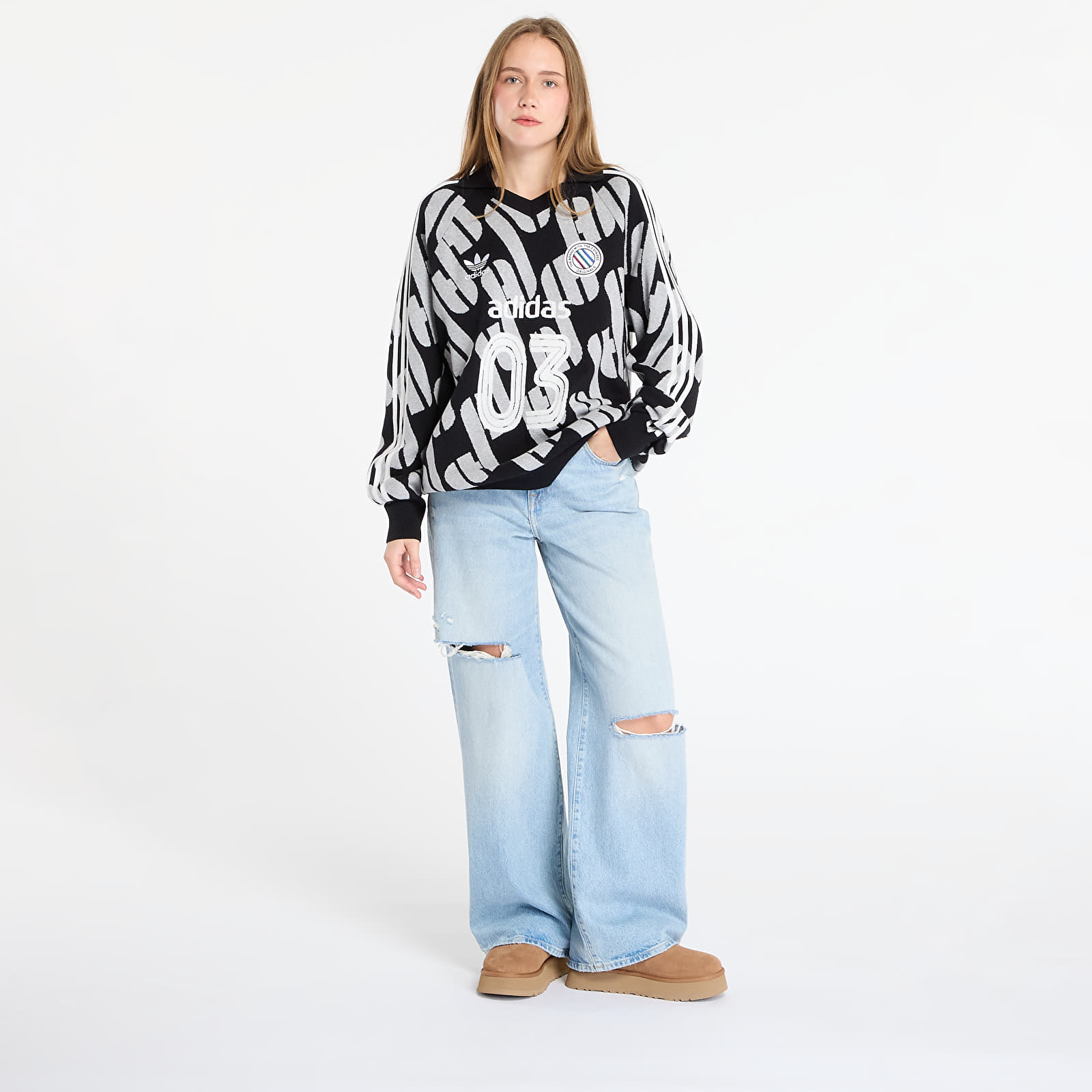 Мужские худи adidas Adicolor Blokecore Polo Black