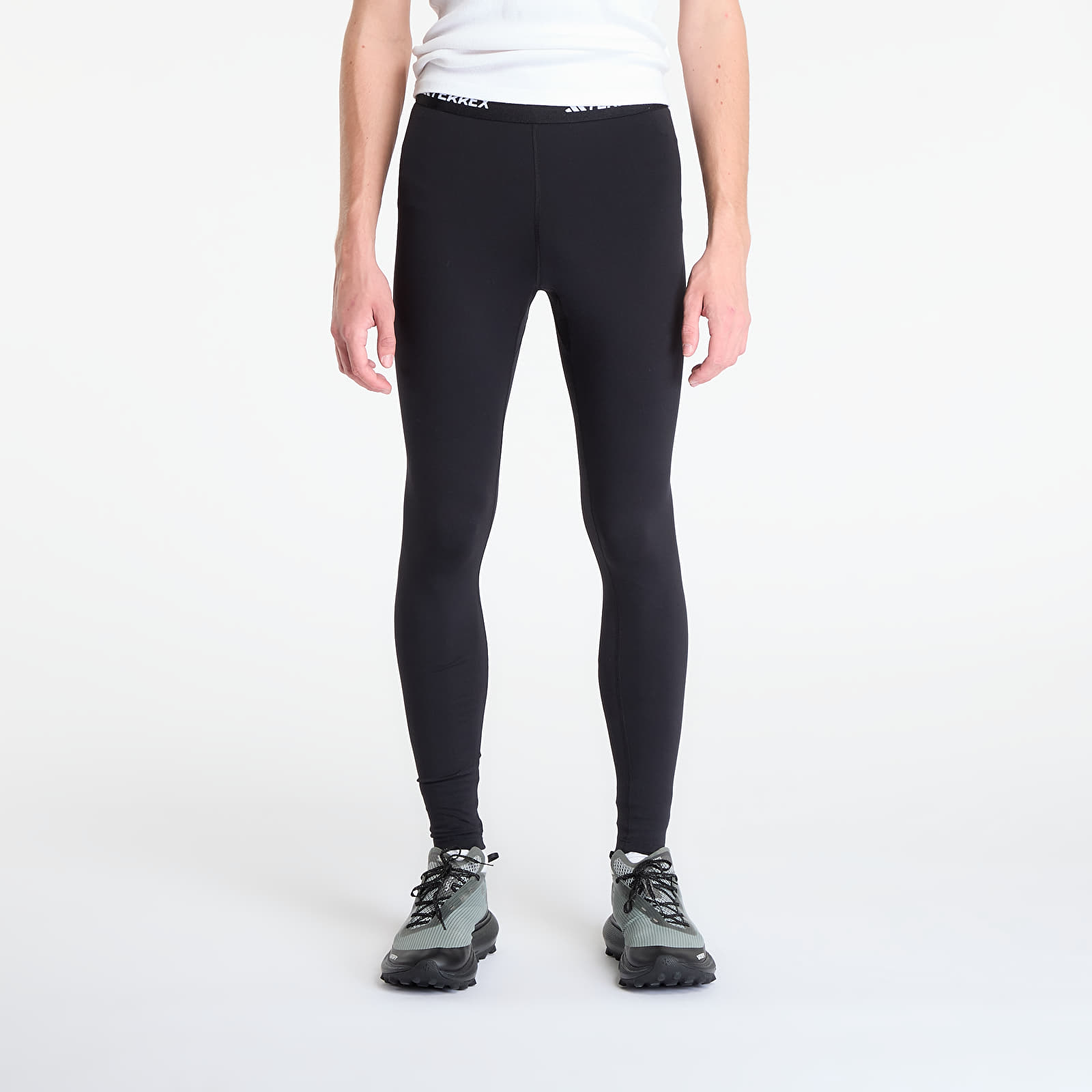 Leggings für Männer adidas Multi Synthetic Base Layer Tights Black