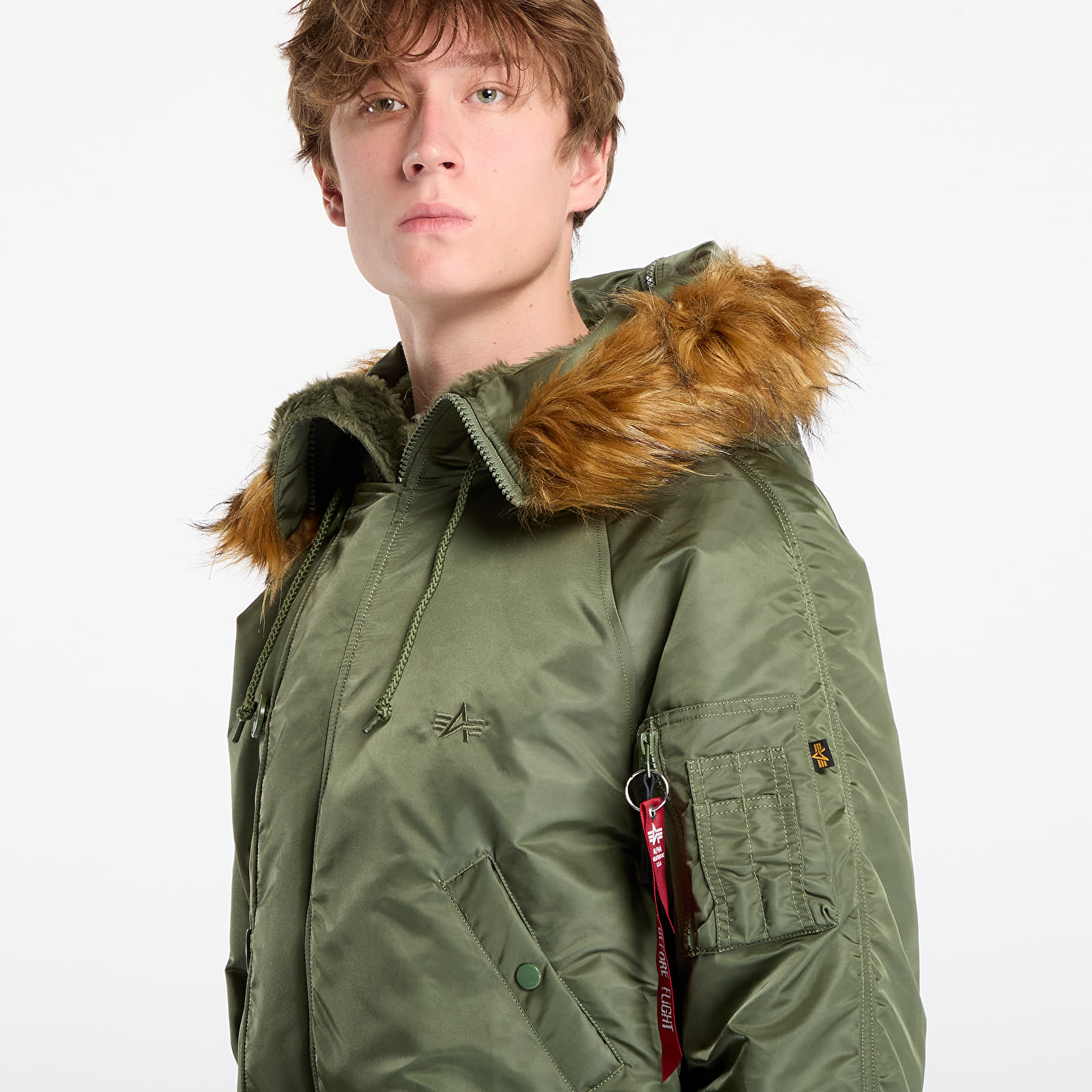 Herrenjacken Alpha Industries N-2B Heritage Sage-Green