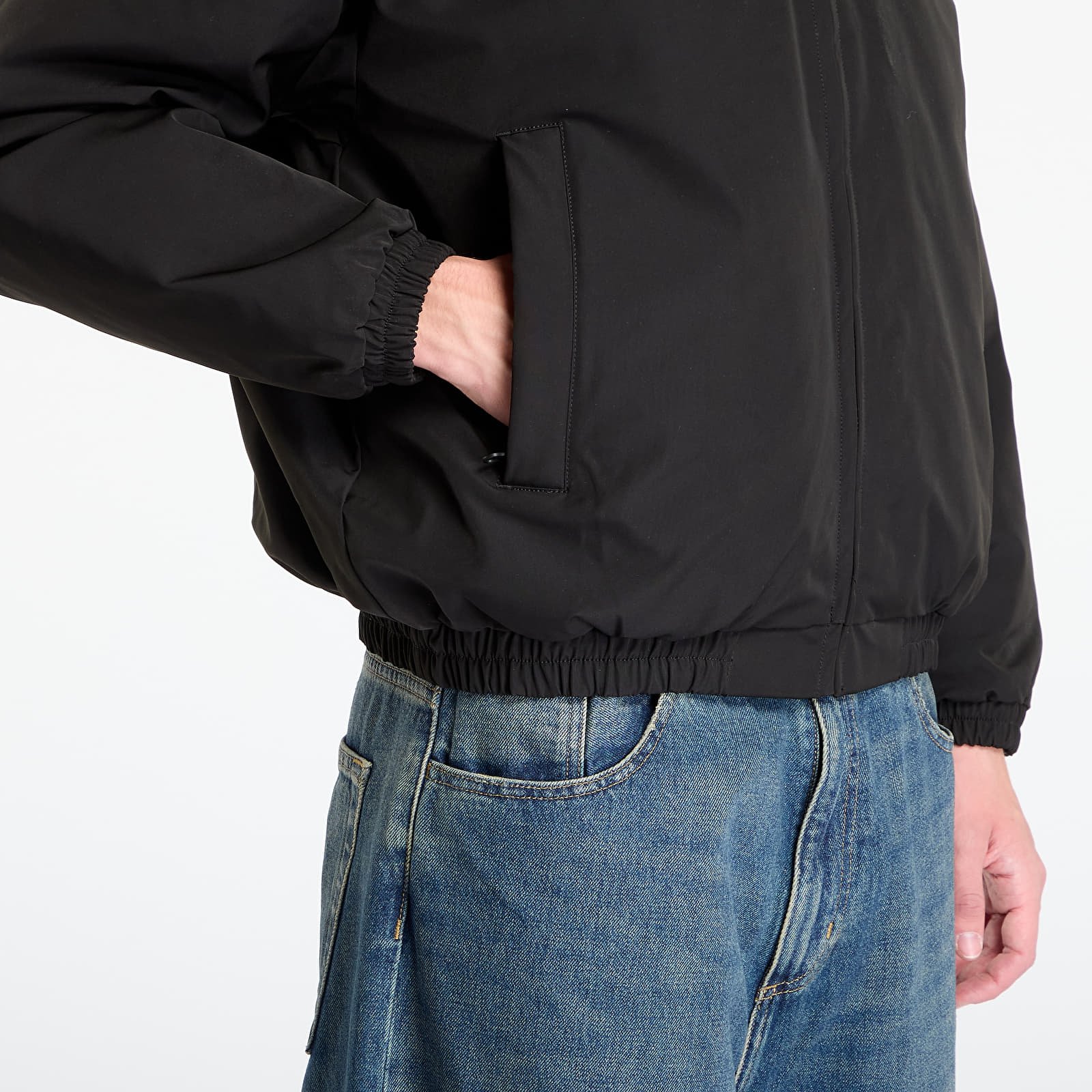 Herrenjacken OBEY Elysian Jacket Black
