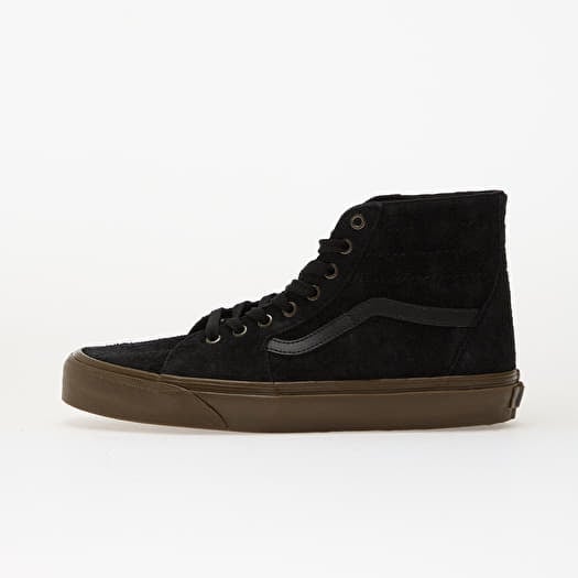 Vans SK8-Hi Tapered Hairy Suede Black/ Gum