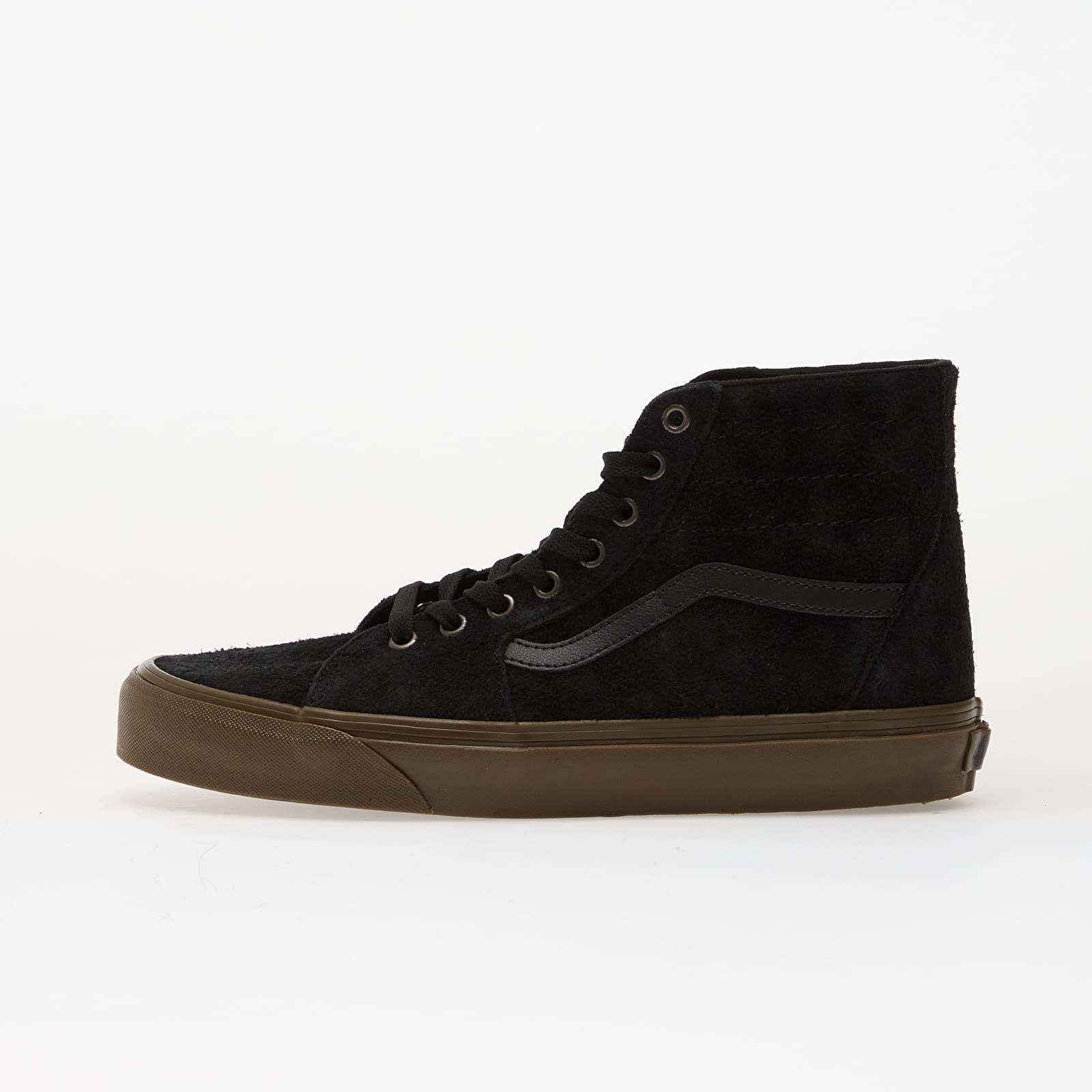 Joggesko og sko for menn Vans SK8-Hi Tapered Hairy Suede Black/ Gum