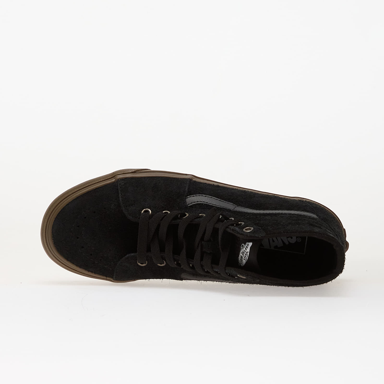 Joggesko og sko for menn Vans SK8-Hi Tapered Hairy Suede Black/ Gum