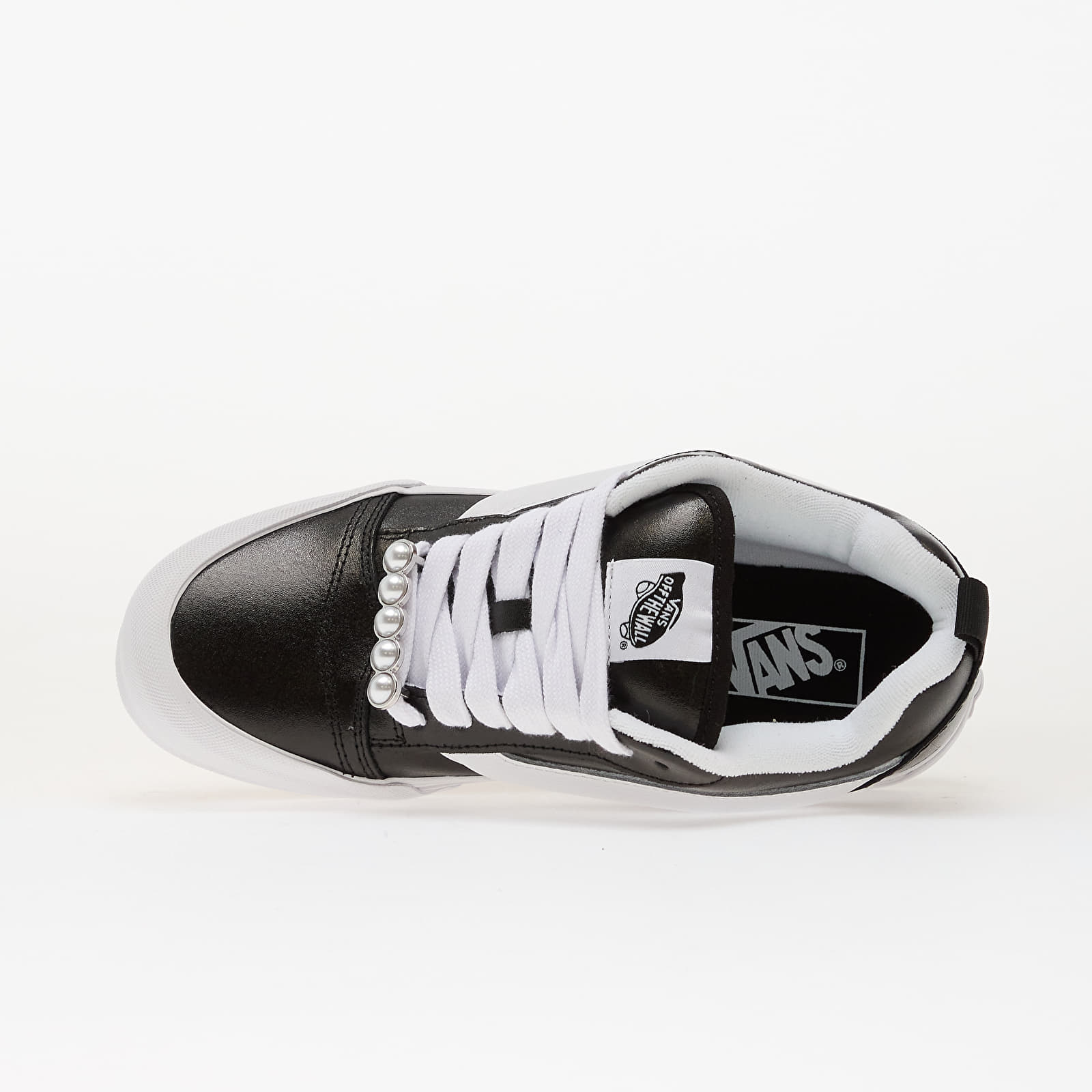 Pánské tenisky a boty Vans Knu Skool Metallic Leather Black