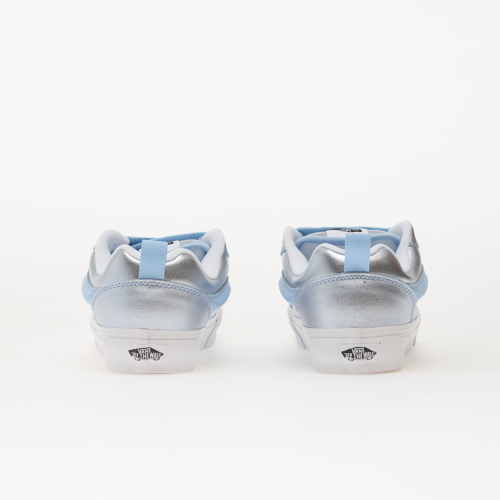 Pánské tenisky a boty Vans Knu Skool Metallic Leather Cloud Blue