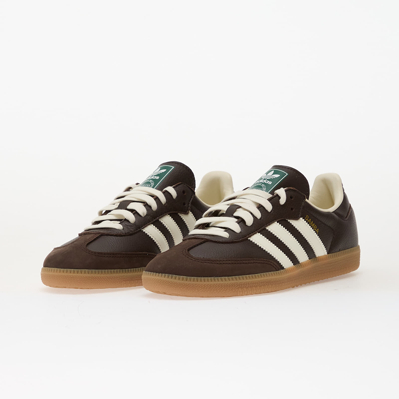 Pánské tenisky a boty adidas Samba Og Dark Brown/ Off White/ Gum4