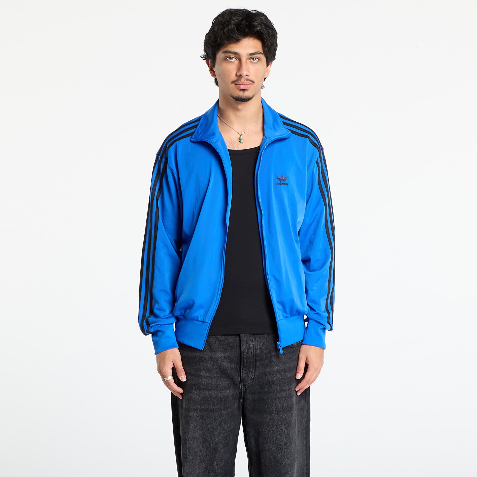 Pánské bundy adidas Adicolor Classics Firebird Track Top Blue