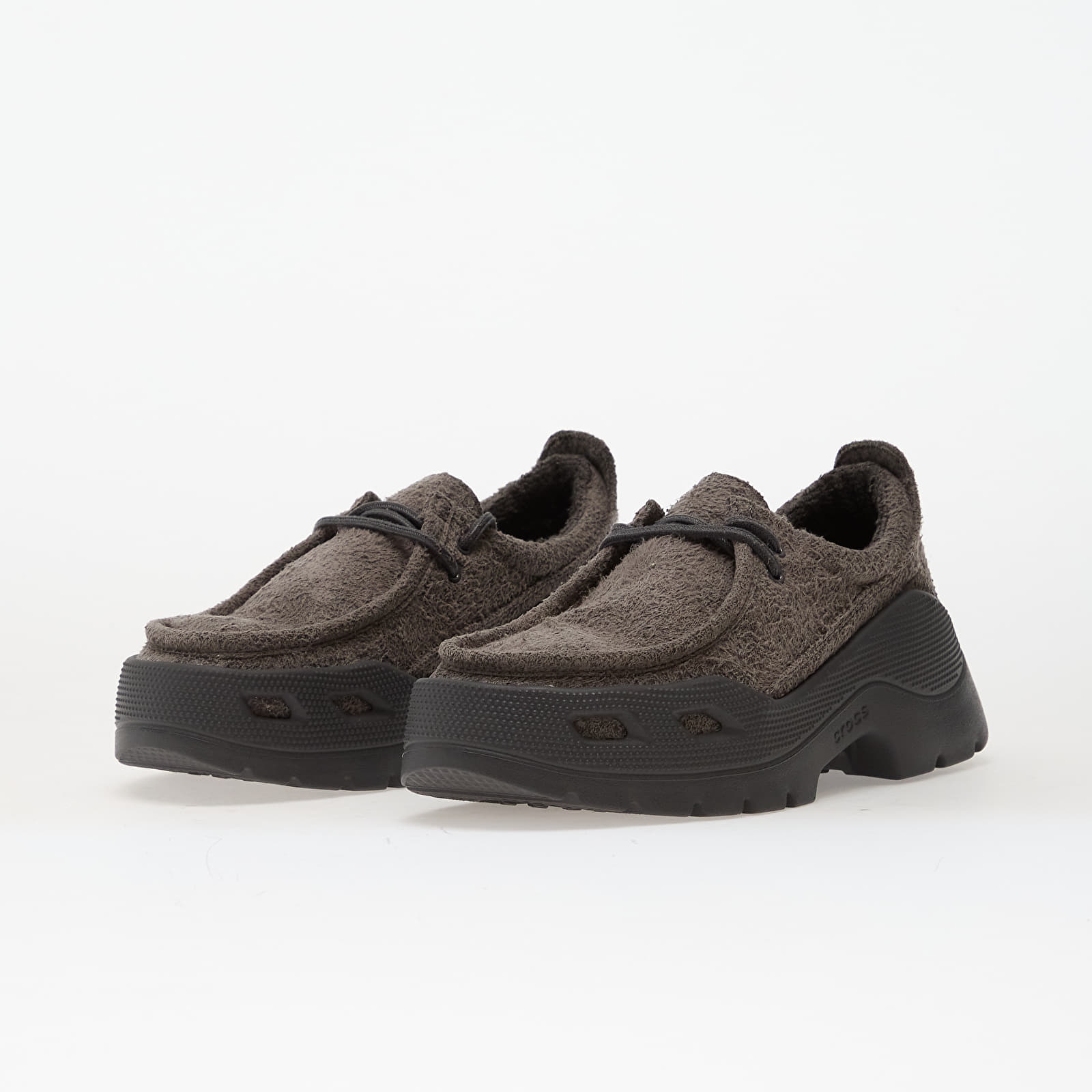 Vīriešu čības un apavi Crocs EXP Gallery Shoe Black Sand