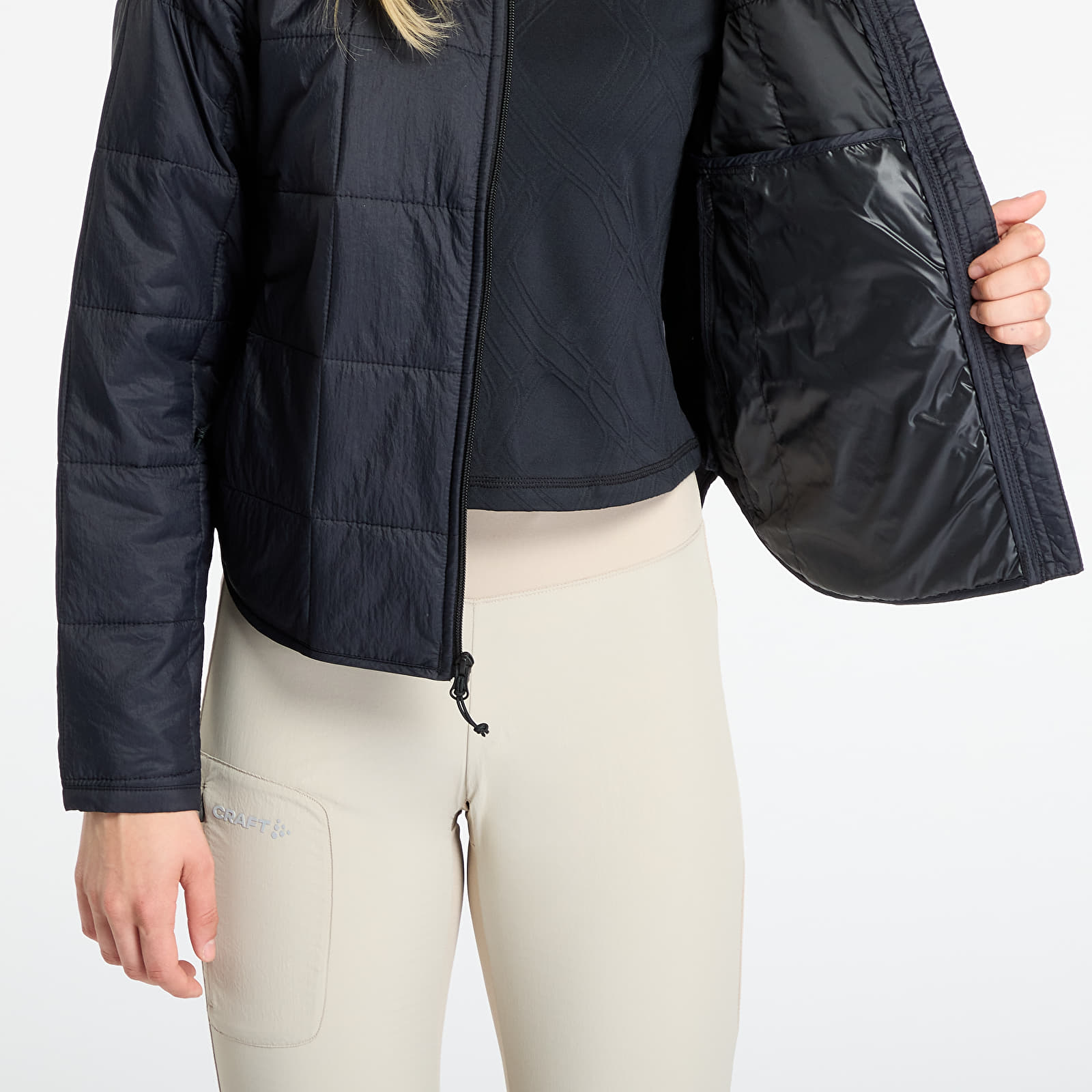 Dámské bundy Columbia Sienna Hill™ Quilted Jacket Black